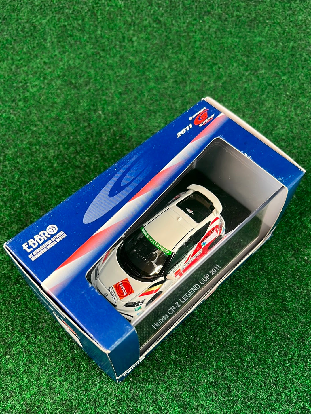 EBBRO Super GT 2011 Legend Cup Mugen Eneos Honda CRZ 1/43 Scale Diecast