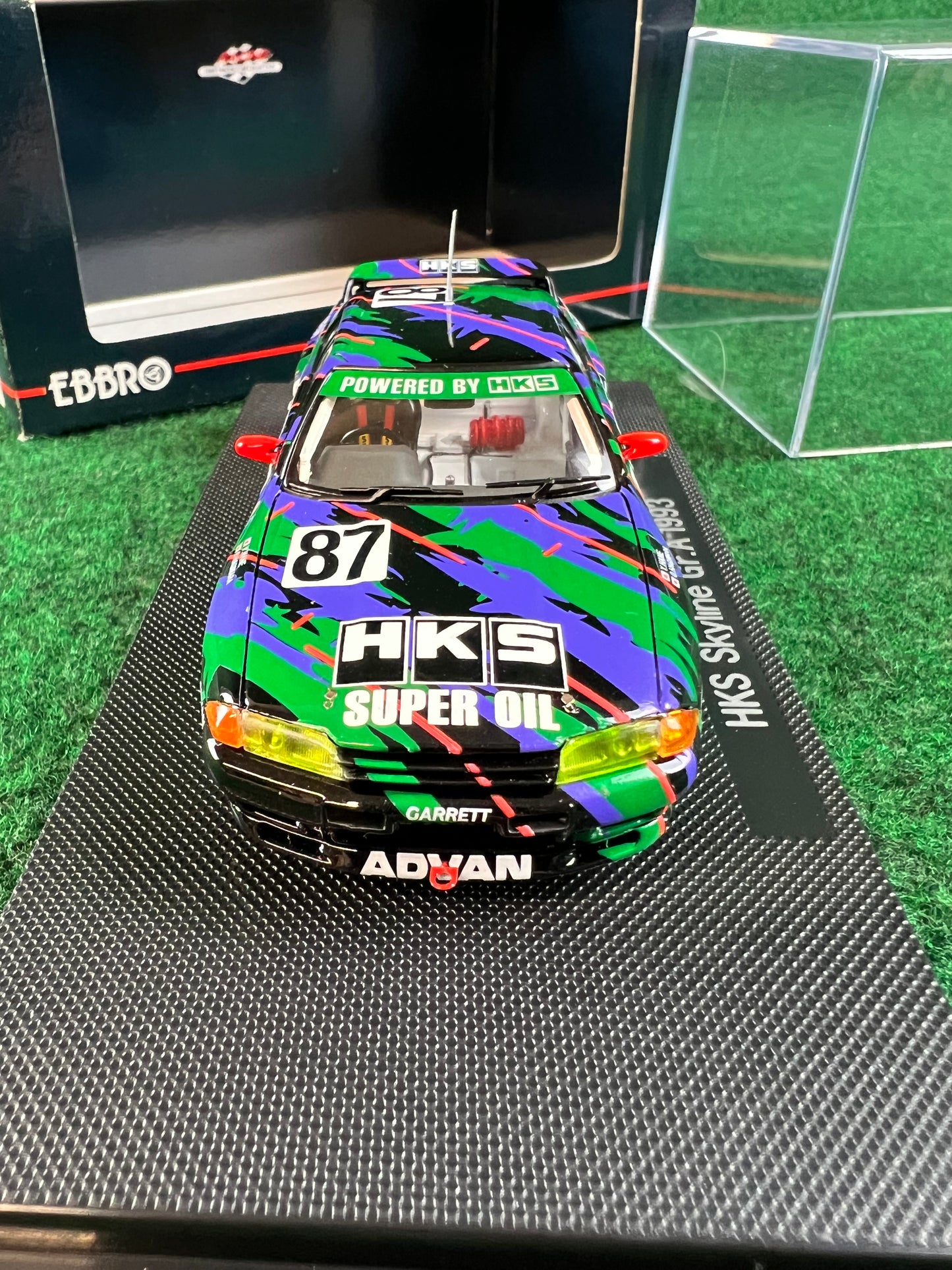EBBRO Racing Collection - 1993 HKS Nissan Skyline R32 GTR Gr. A 1/43 Scale Diecast