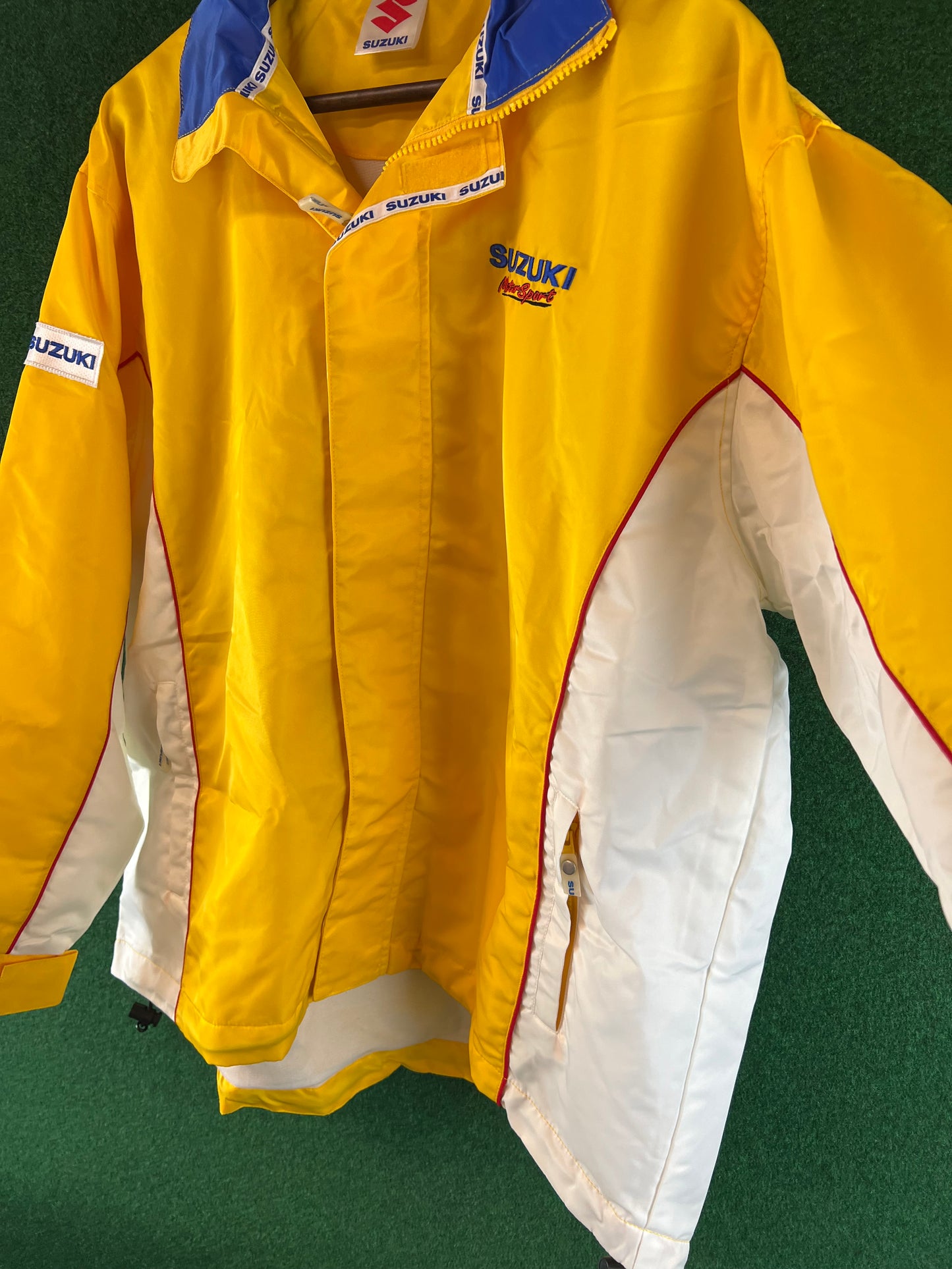 Suzuki Motorsports Racing Yellow Jacket