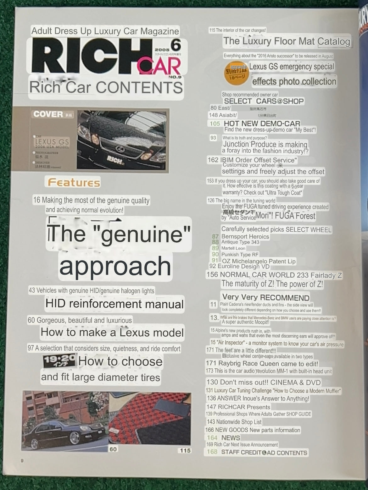 Rich Car - VIP Magazine June 2005 No. 9