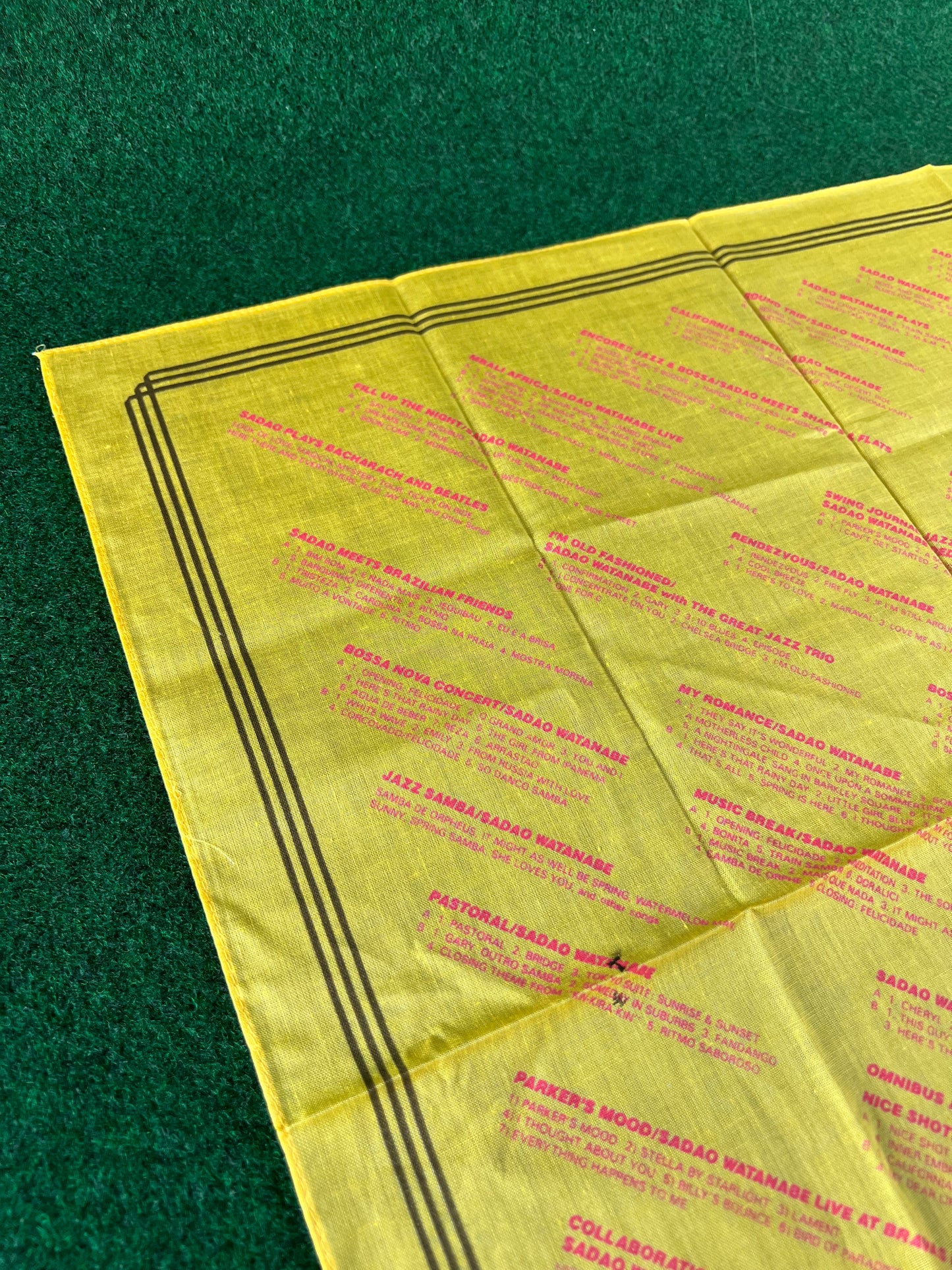 Nissan Laurel - Sadao Watanabe Promotional Bandana Handkerchief