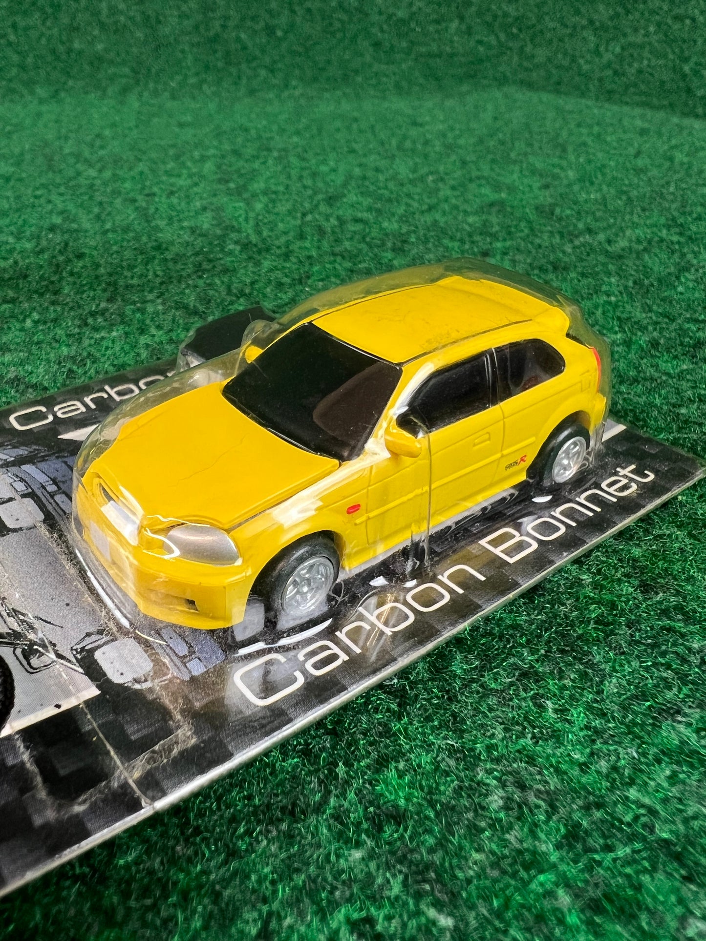 Initial D - Honda Civic Type R EK9 Toy Car w/ Carbon Fiber Hood