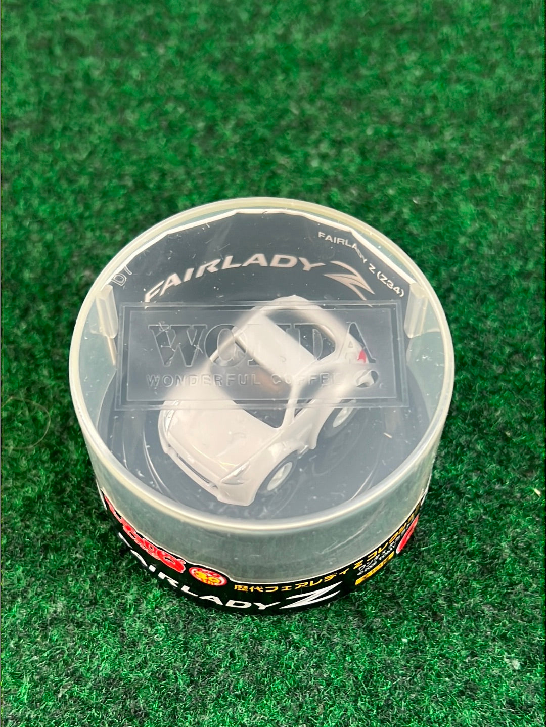 WONDA Coffee & ChoroQ Japan Promotional - Nissan Fairlady Z (370Z) Grey Mini Toy Car