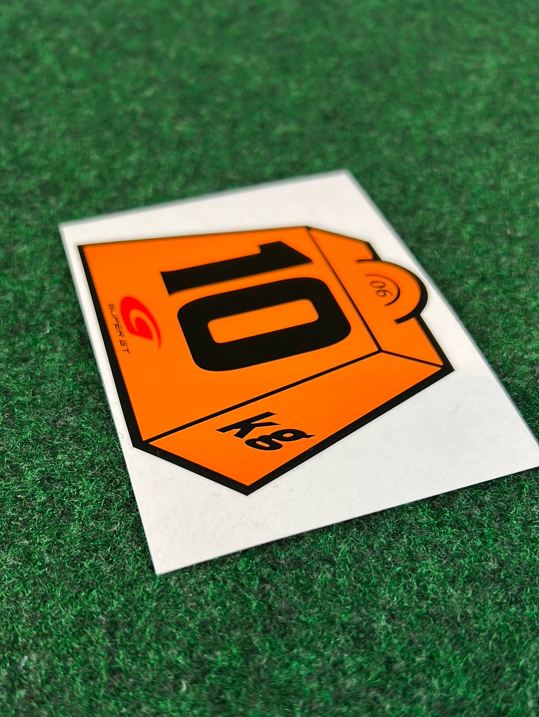 Super GT 2006 - Commemorative 10KG Weight Penalty Collectible Sticker