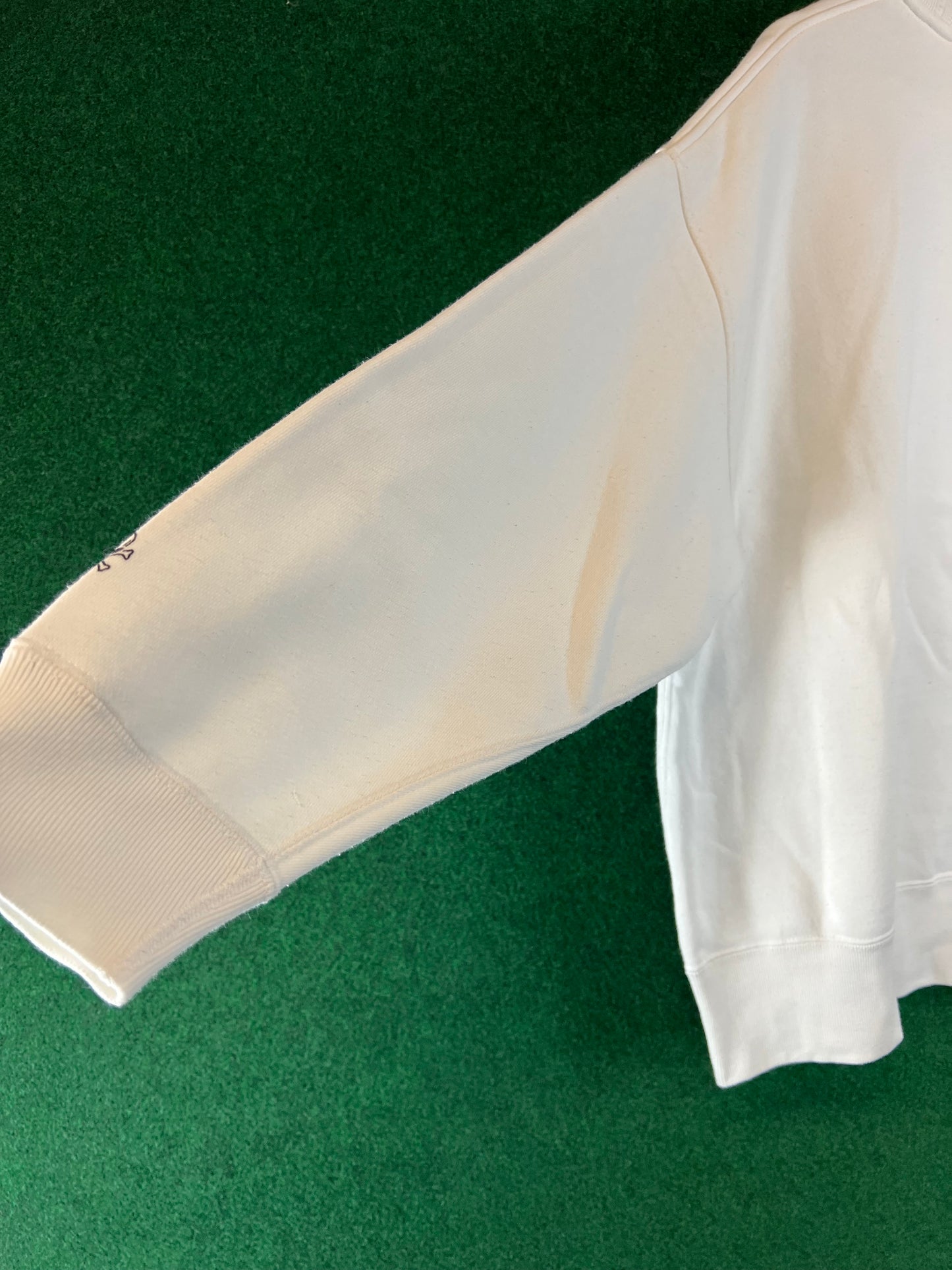 Origin Labo - White Crewneck Sweatshirt