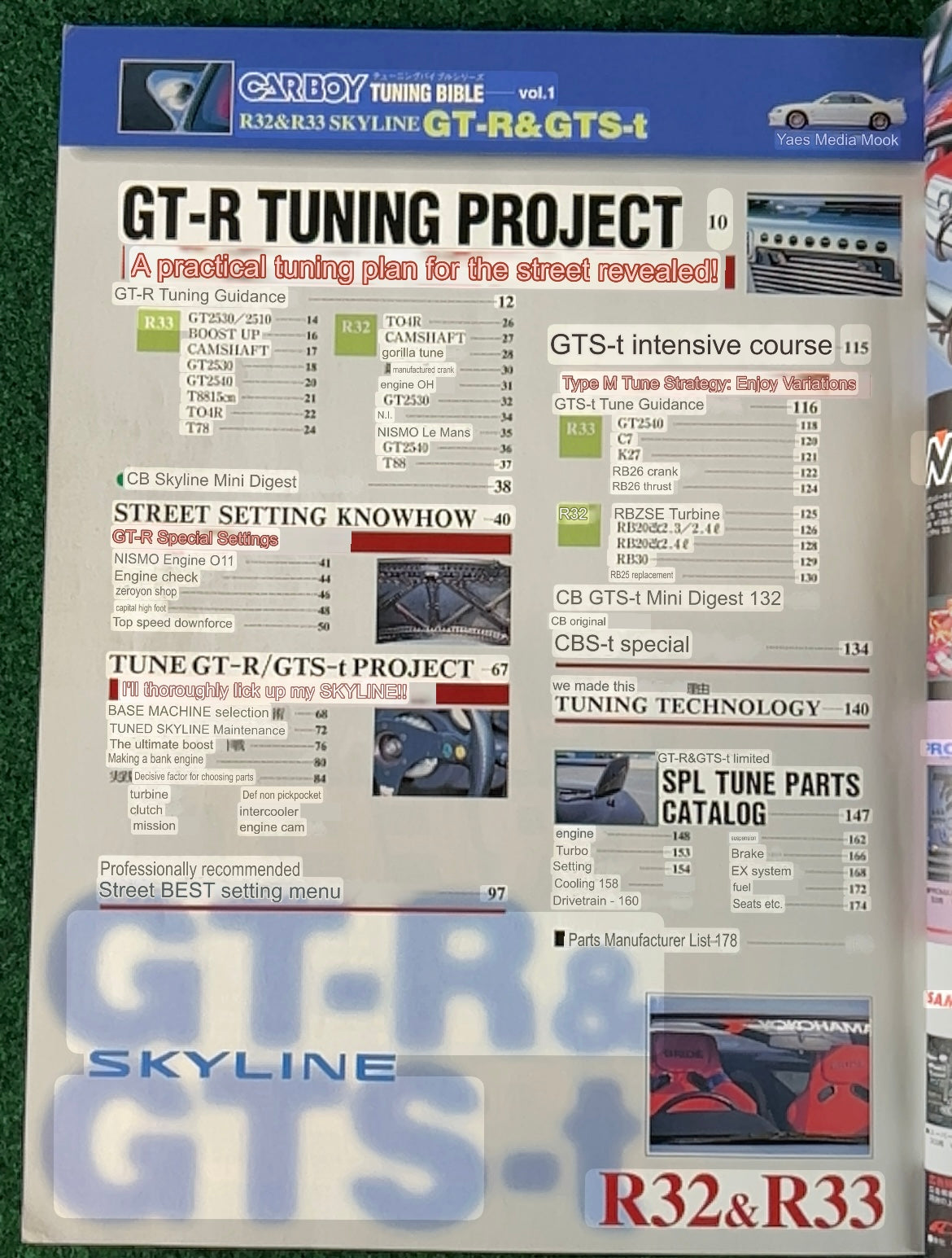 Carboy - "CB Street Battle" Nissan Skyline R32 R33 GT-R & GTST Magazine