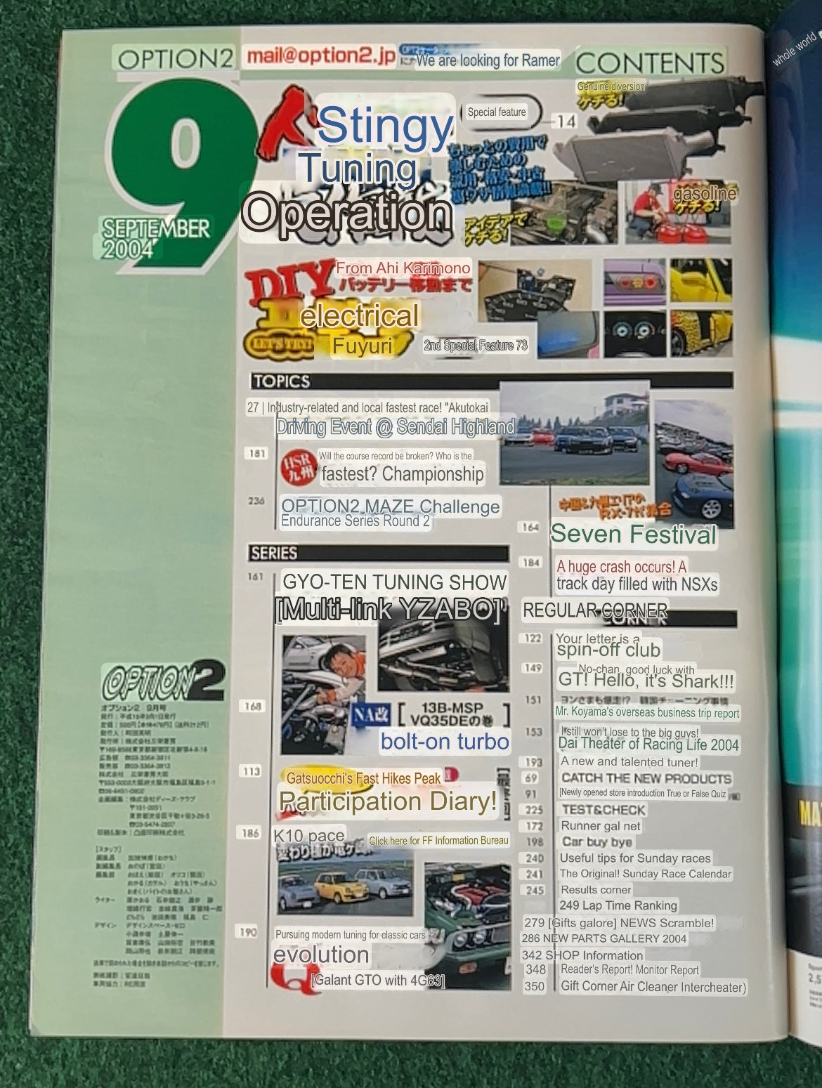 Option2 Magazine - September 2004