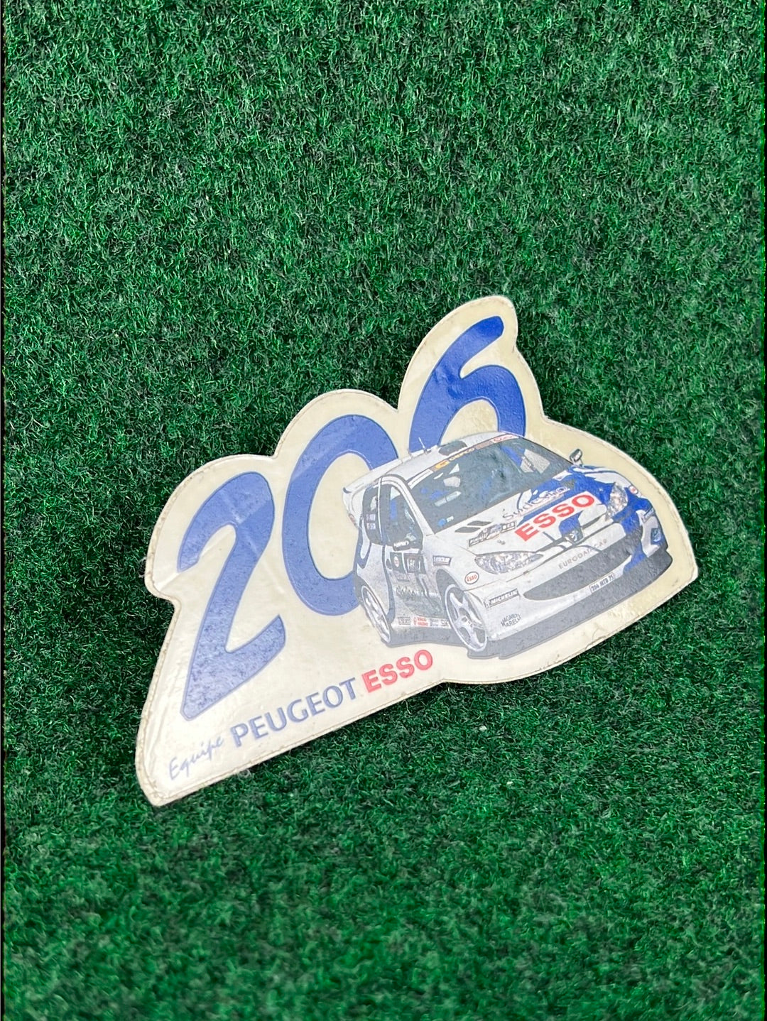 Peugeot 206 WRC World Rally Championship Sticker Set