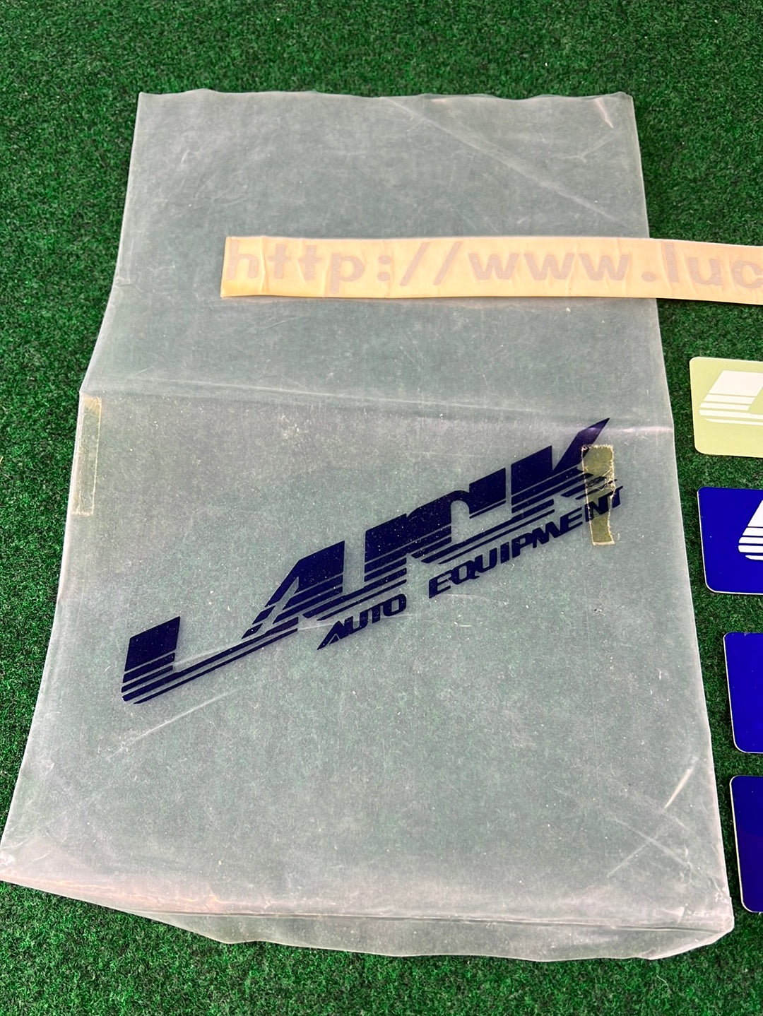 LUCK Auto Equipment Sticker Set of 5