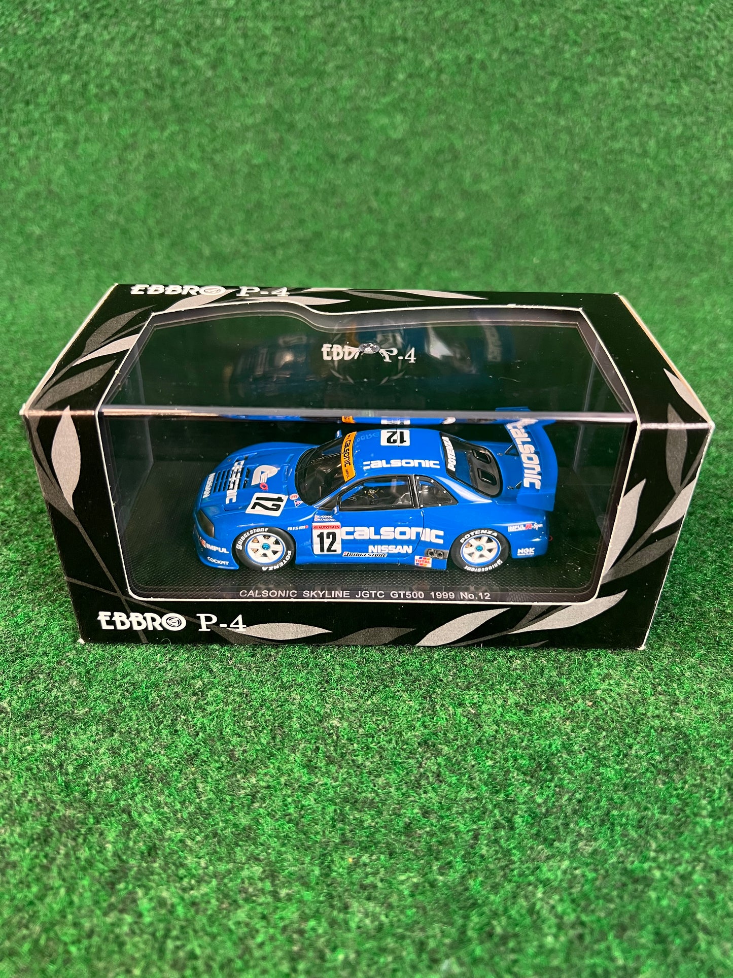 EBBRO P-4 - JGTC 1999 Calsonic Nissan Skyline R34 GTR 1/43 Scale Diecast