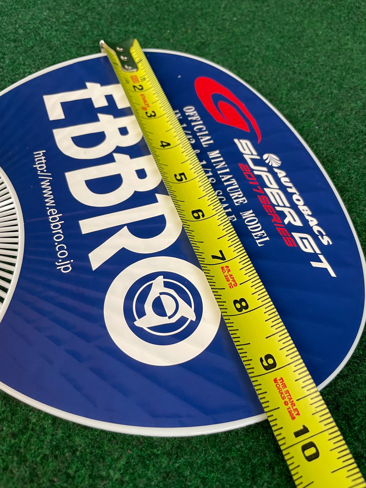 EBBRO SuperGT - 2017 Official Miniture Model Raceday Promotional Hand Fan (3)