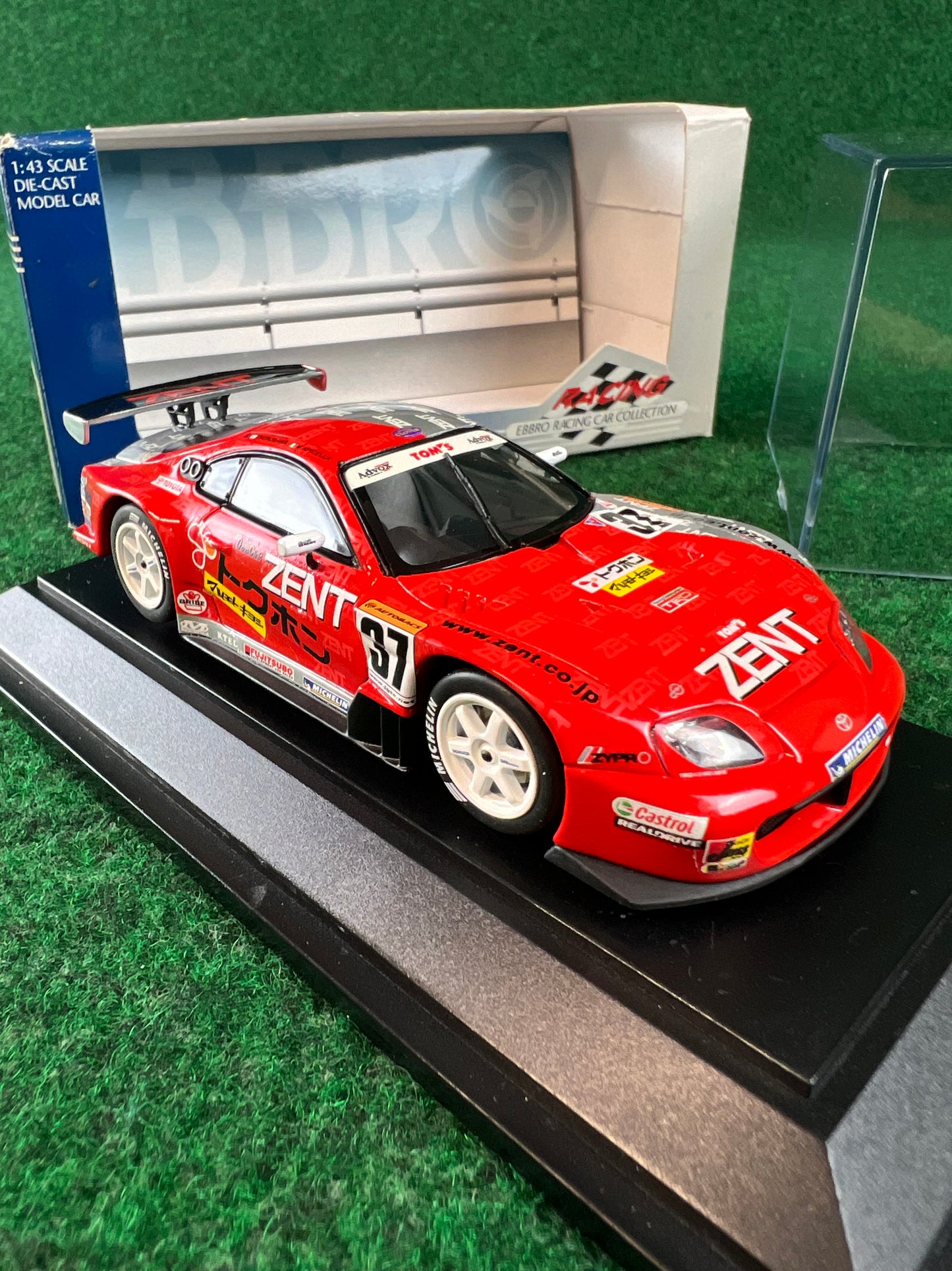 EBBRO - 2003 Zent Tom's Toyota Supra 1/43 Scale Diecast