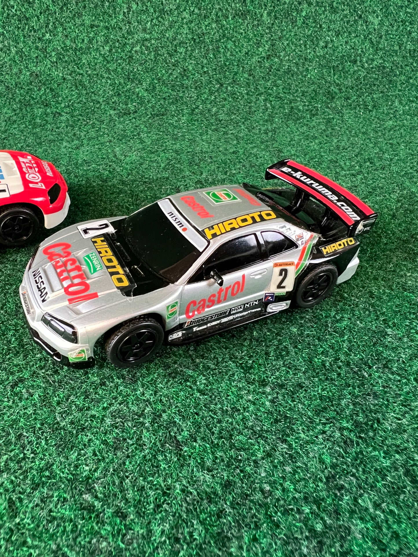Epoch Super Circuit 1/43 Scale NISMO Nissan Skyline R34 GT-R GT500 Slot Car Set