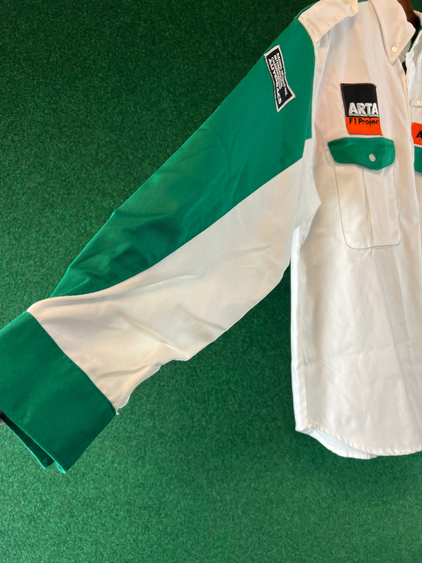 Autobacs ARTA F1 Project Vintage Workwear Long Sleeve Buttondown Shirt
