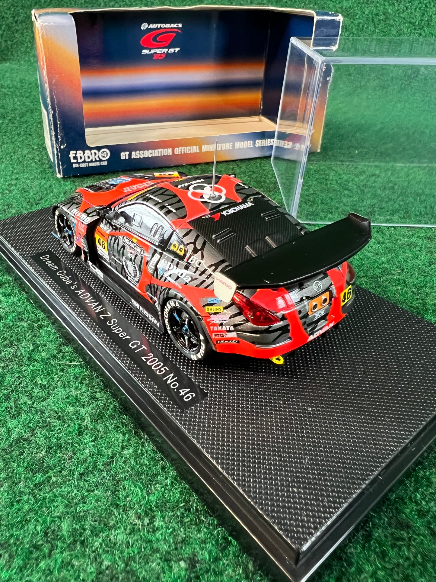 EBBRO Dream Cube's ADVAN SuperGT Nissan Fairlady Z 2005 Diecast