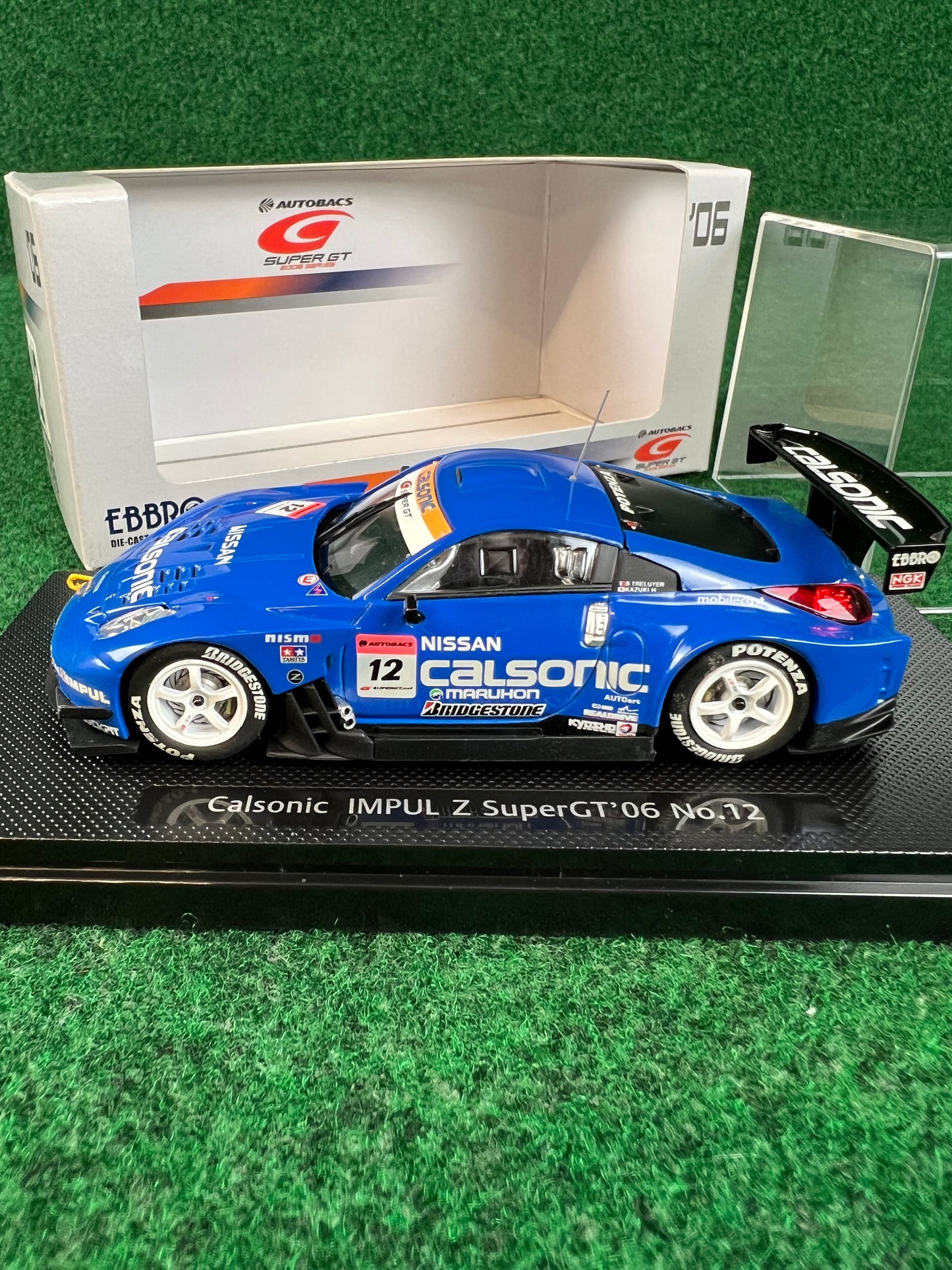 EBBRO Super GT 2006 Calsonic IMPUL Nissan Fairlady Z 1/43 Scale Diecast