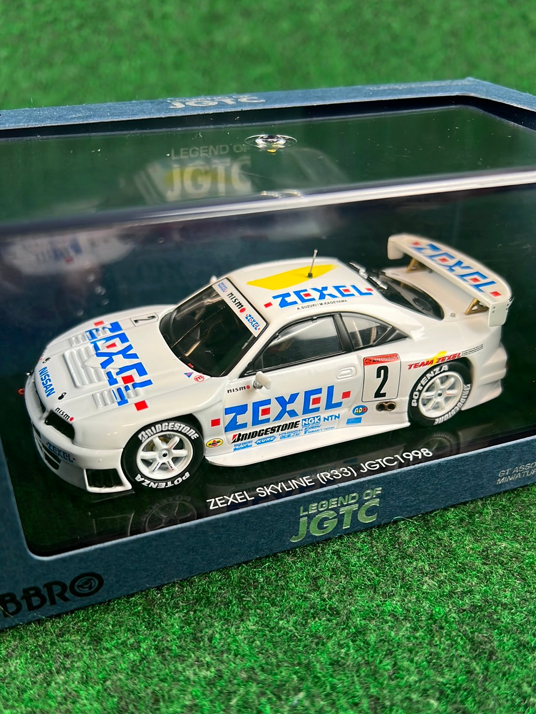 EBBRO Legends of JGTC ZEXEL Nissan Skyline R33 GTR Diecast