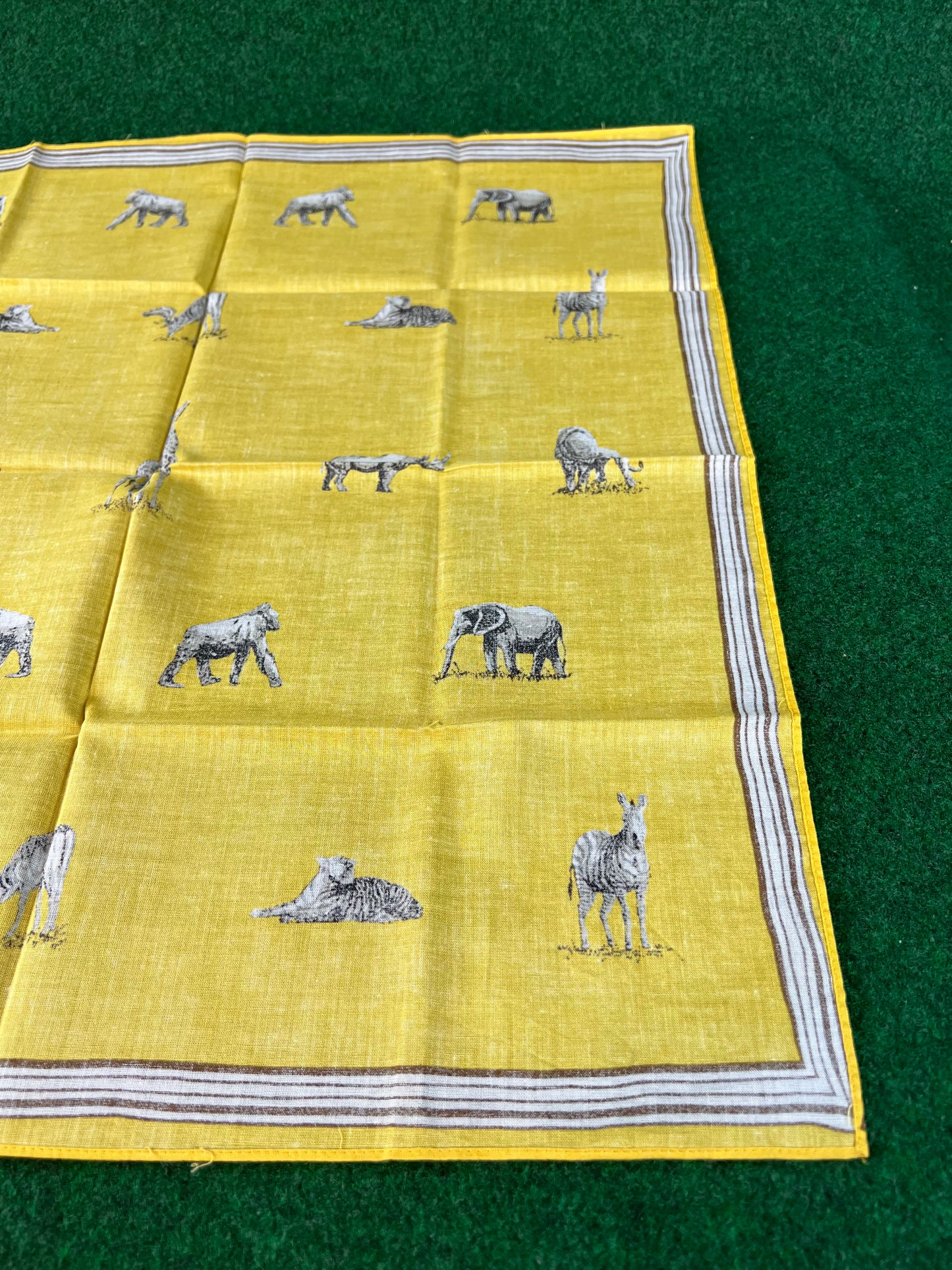 Subaru - Safari Animals Promotional Handkerchief