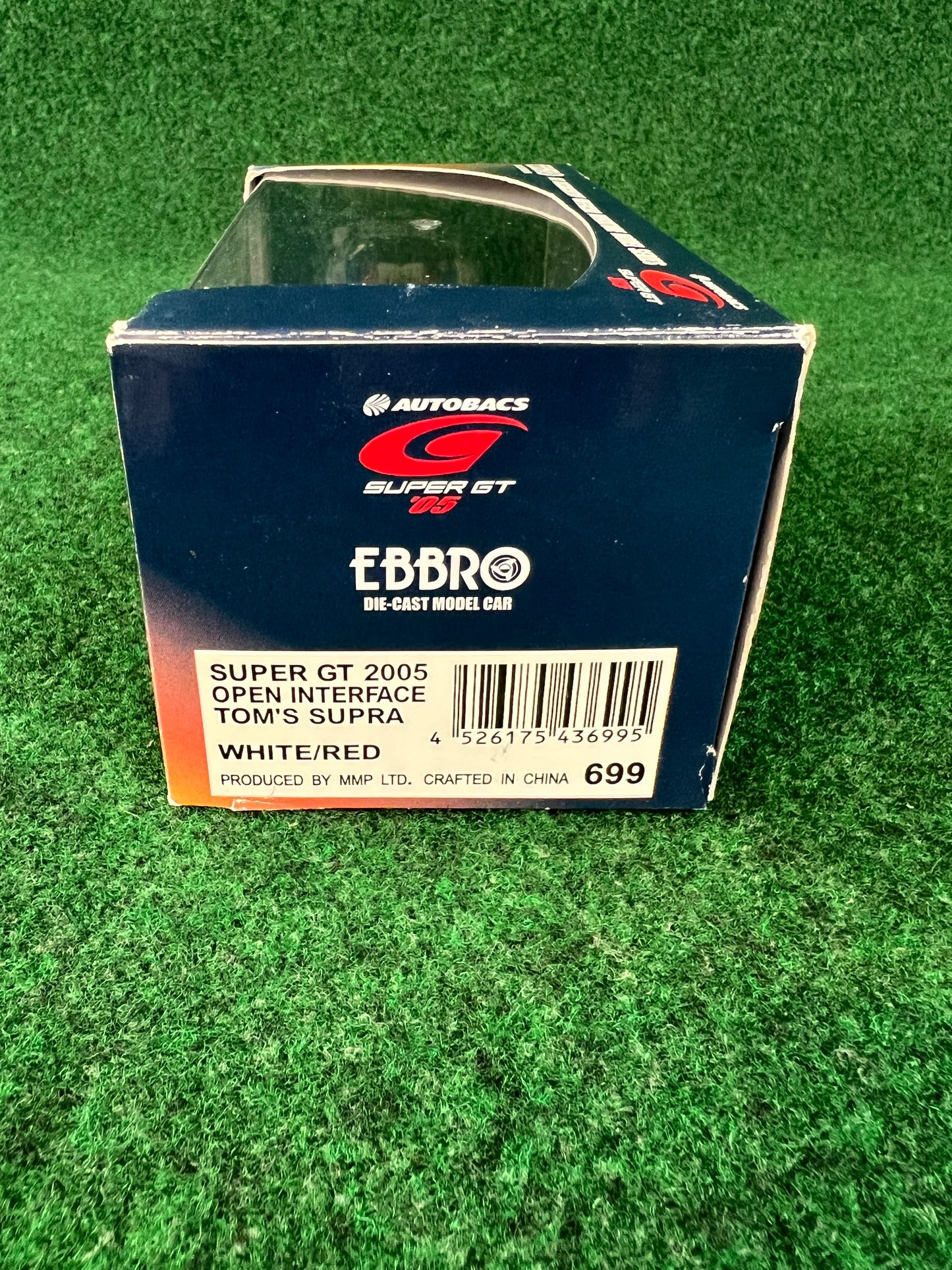 EBBRO 2005 SuperGT Open Interface Toyota Supra 1/43 Scale Diecast