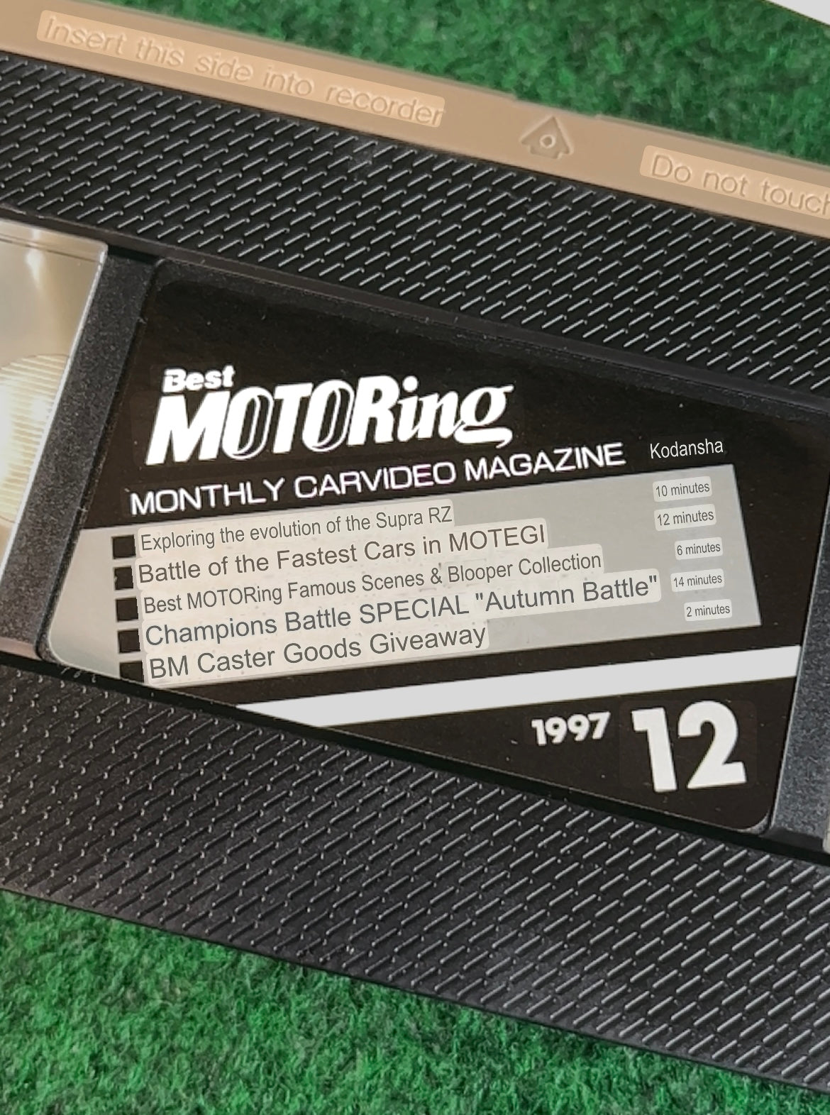 Best Motoring VHS October & December - 1997