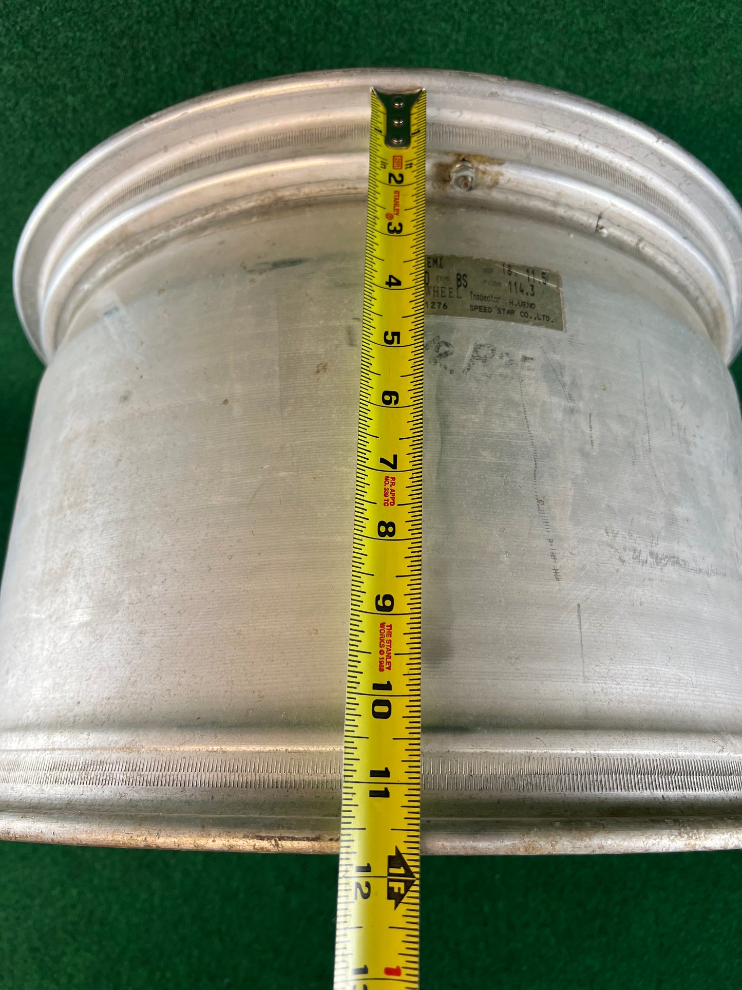 HASEMI x SSR Wheels - JGTC Nissan Skyline R32 GT-R Race Used Centerlock Wheel Set