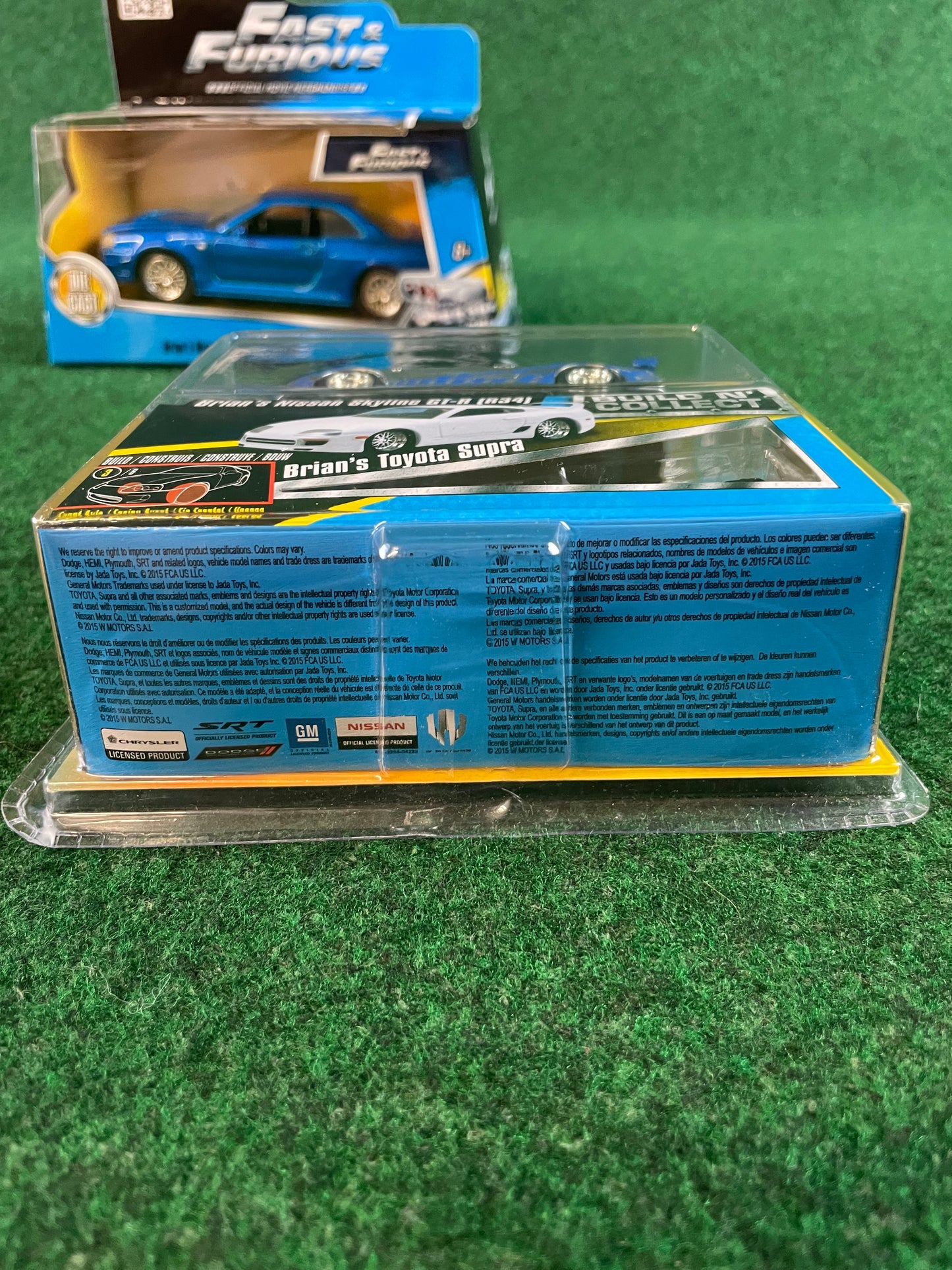 Jada Toys - Fast and Furious Nissan Skyline R34 GT-R Diecast Set