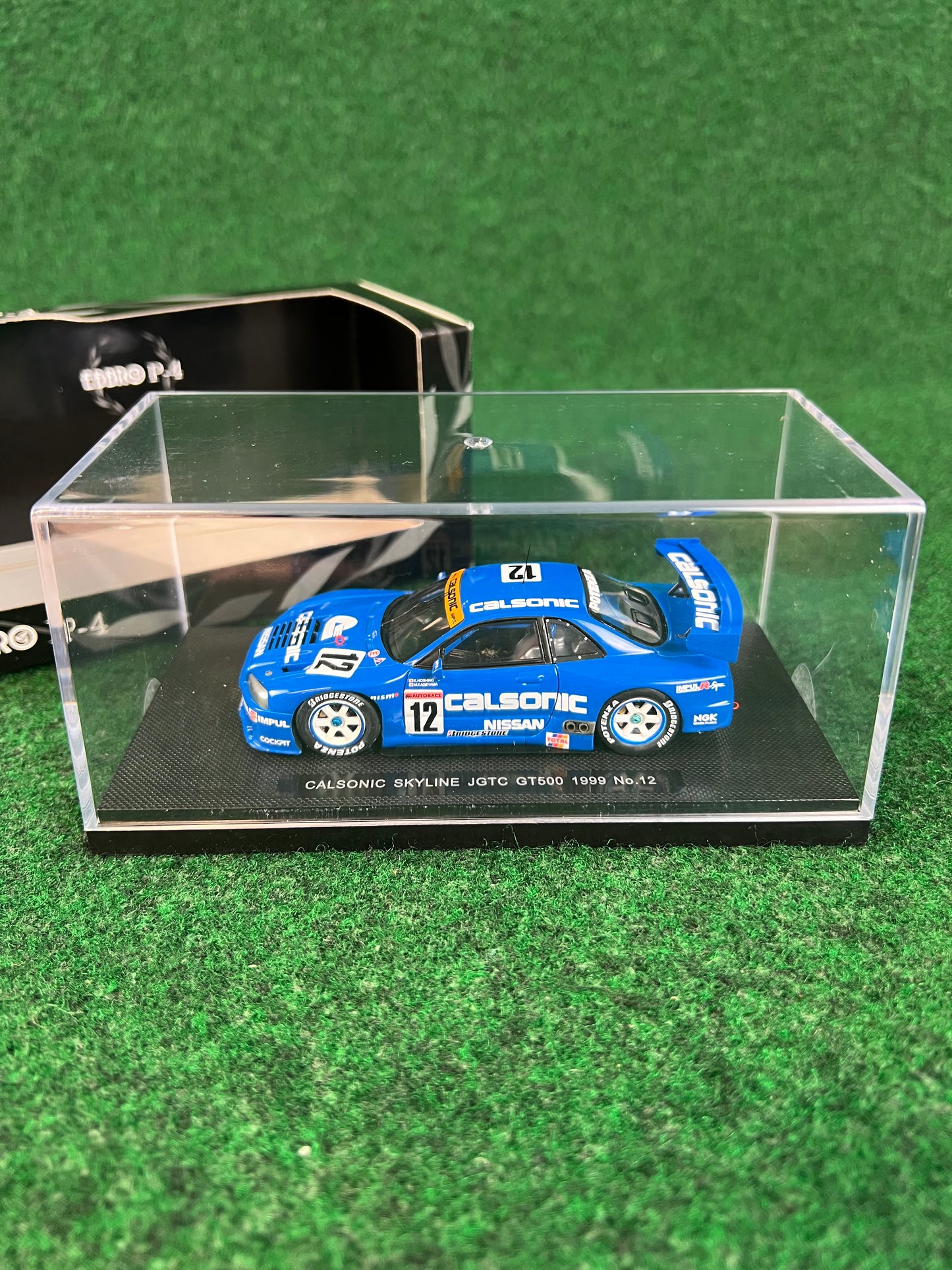 EBBRO P-4 - JGTC 1999 Calsonic Nissan Skyline R34 GTR 1/43 Scale Diecast