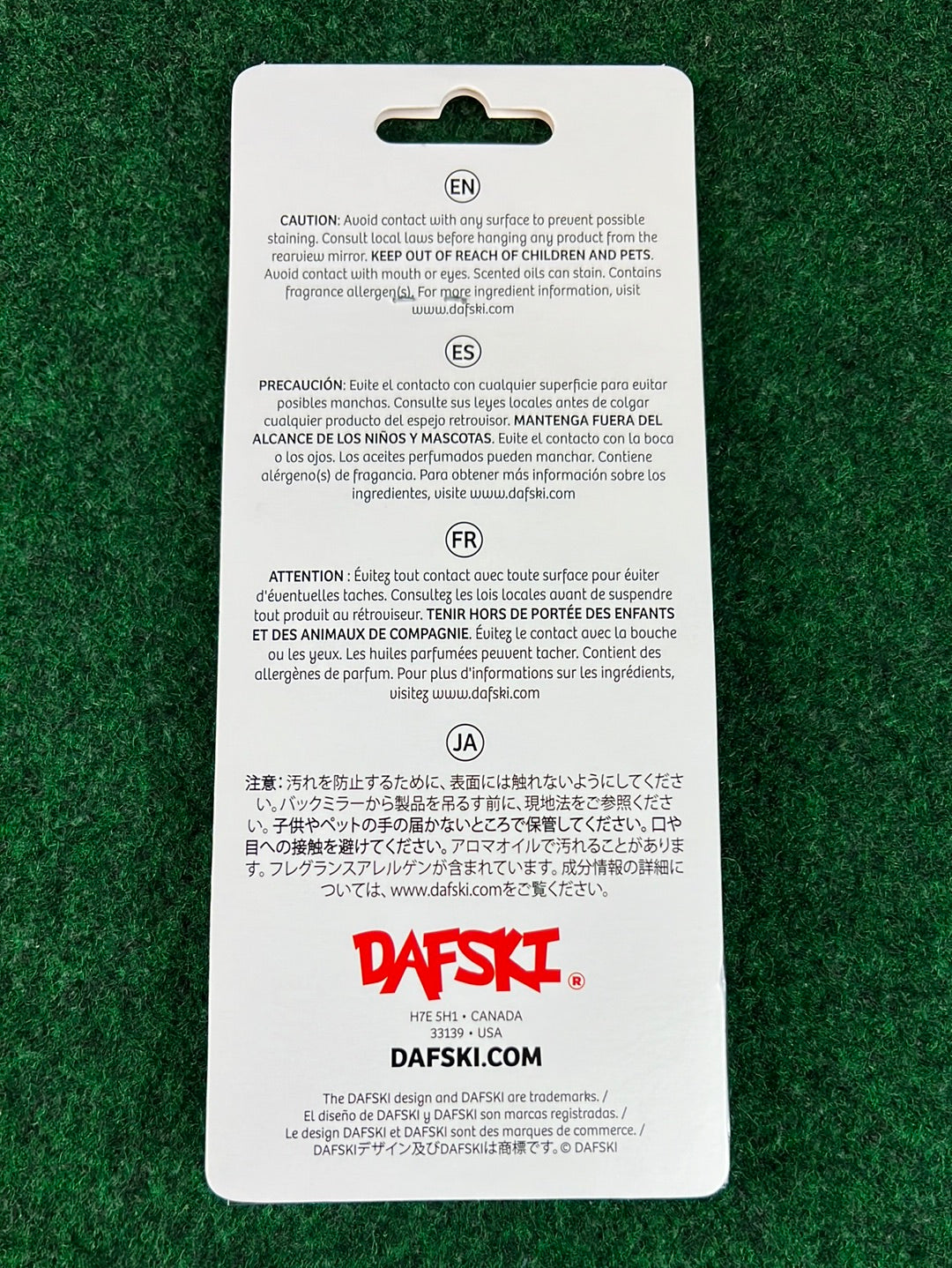 DAFSKI & Sammit Collab - 3 Pack of Hanging Air Freshener