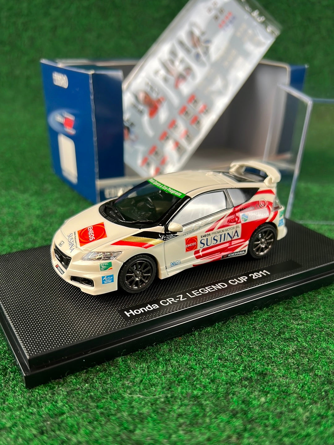 EBBRO Super GT 2011 Legend Cup Mugen Eneos Honda CRZ 1/43 Scale Diecast