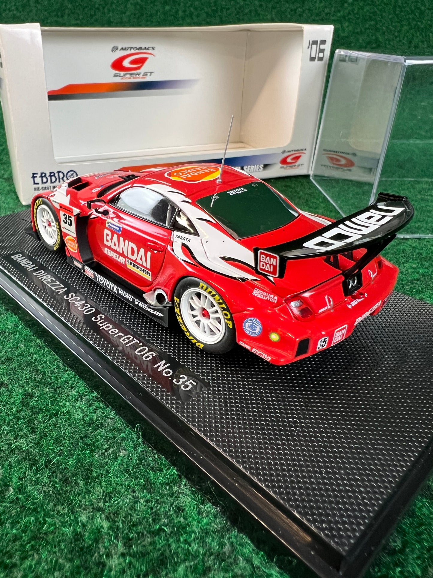 EBBRO 2006 Super GT Lexus SC430 Champion 1/43 Diecast