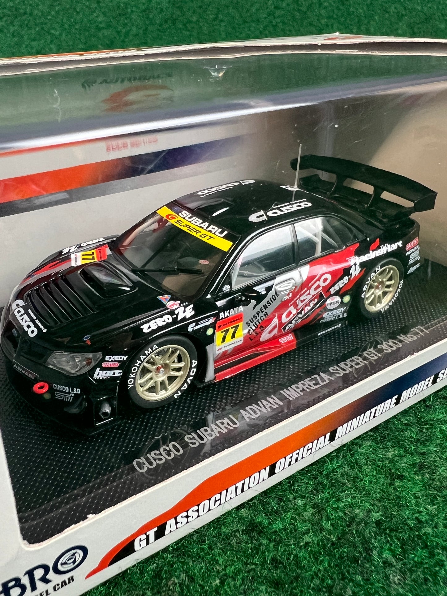 EBBRO SuperGT 2006 #77 Cusco Dunlop Subaru Impreza WRX STI 1/43 Scale Diecast