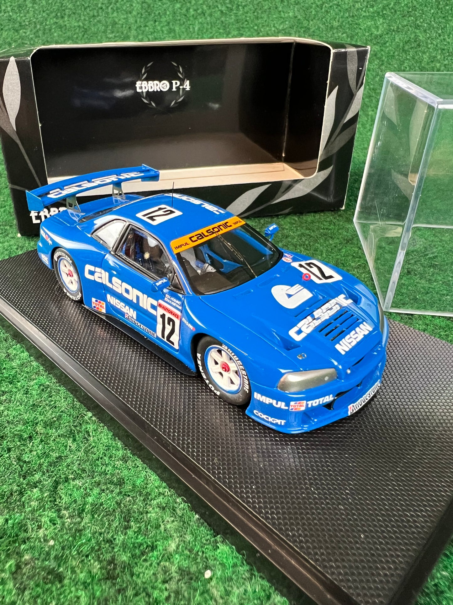 EBBRO P-4 - JGTC 1999 Calsonic Nissan Skyline R34 GTR 1/43 Scale Diecast