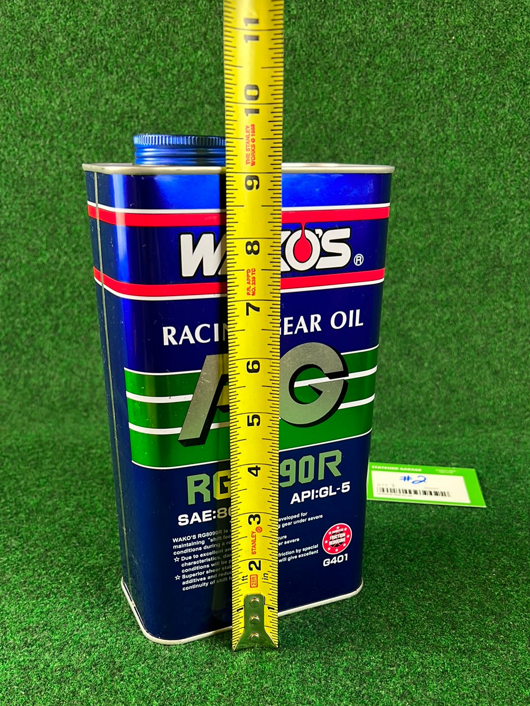 WAKO’S Racing Gear Oil RG 8090 R Oil Can (2)