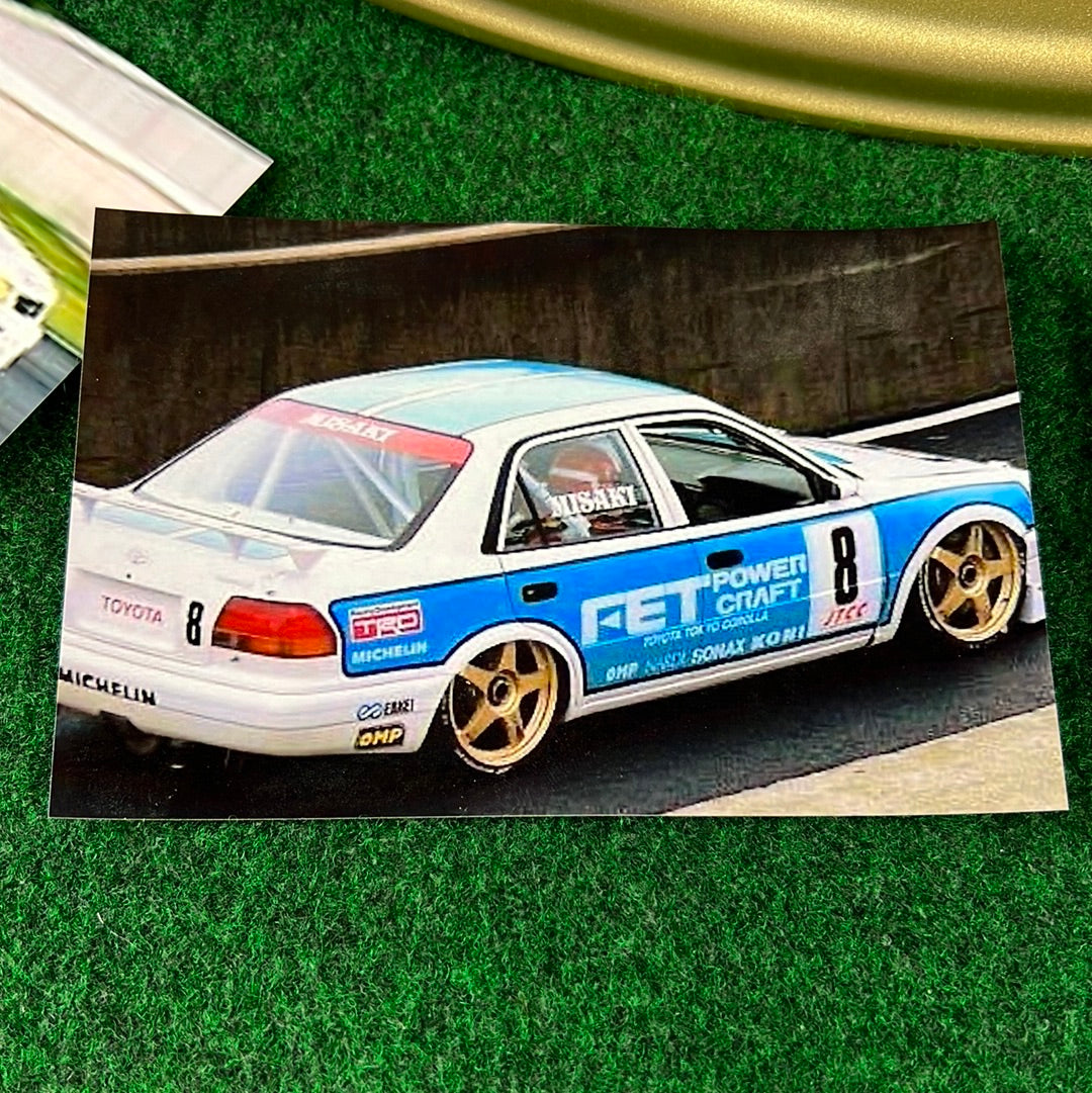 ENKEI - FET Power Craft Toyota Corolla #8 Car NEW! Unused! JTCC Center Lock Race Wheel