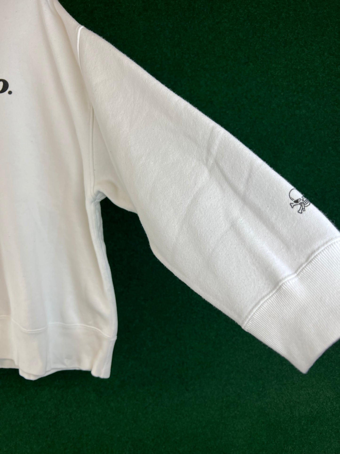 Origin Labo - White Crewneck Sweatshirt