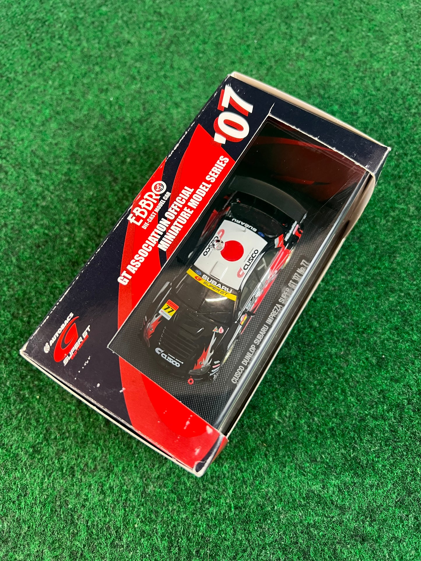 EBBRO SuperGT 2007 #77 Cusco Dunlop Subaru Impreza WRX STI 1/43 Scale Diecast