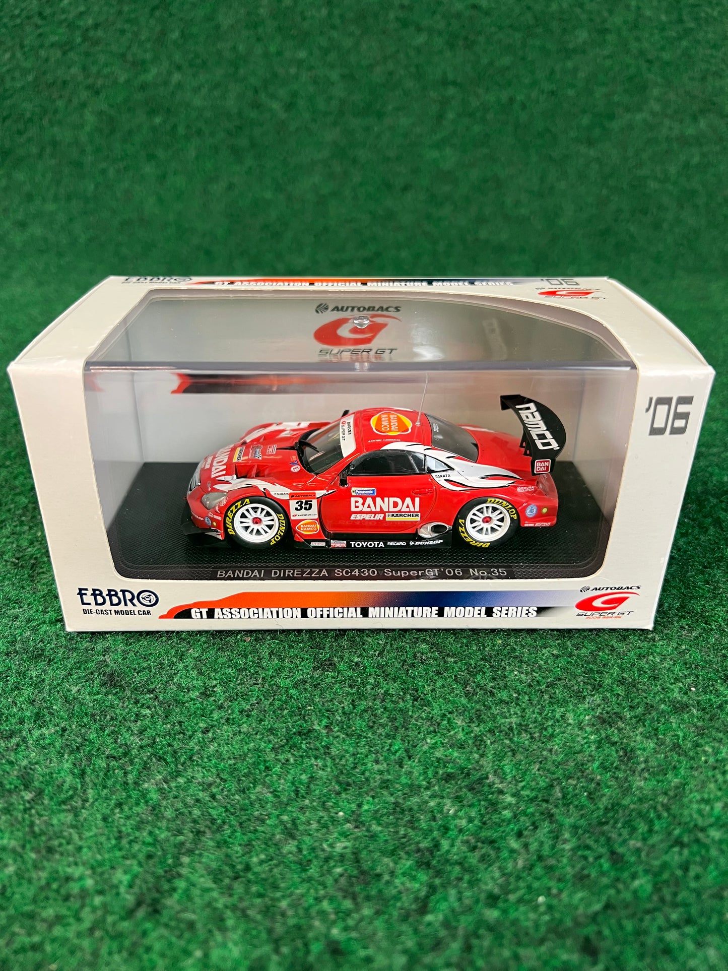 EBBRO 2006 Super GT Lexus SC430 Champion 1/43 Diecast