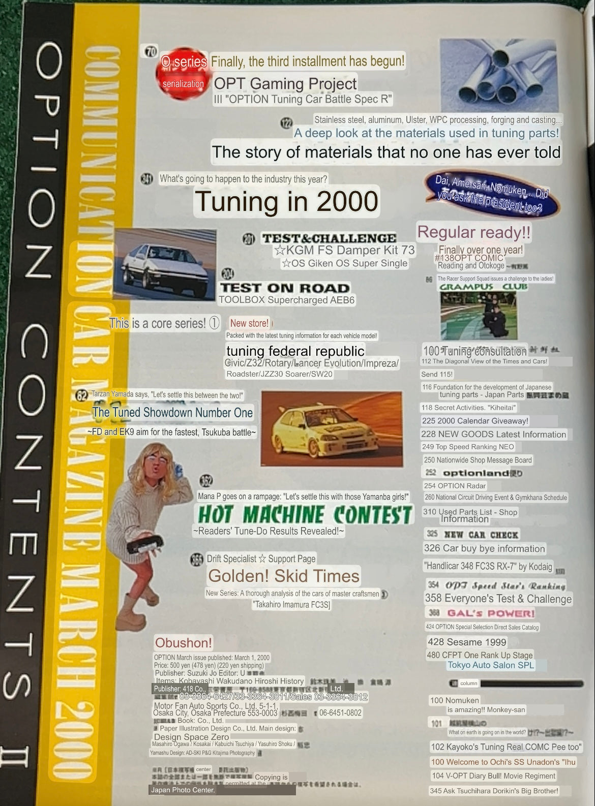 Option Magazine - March 2000