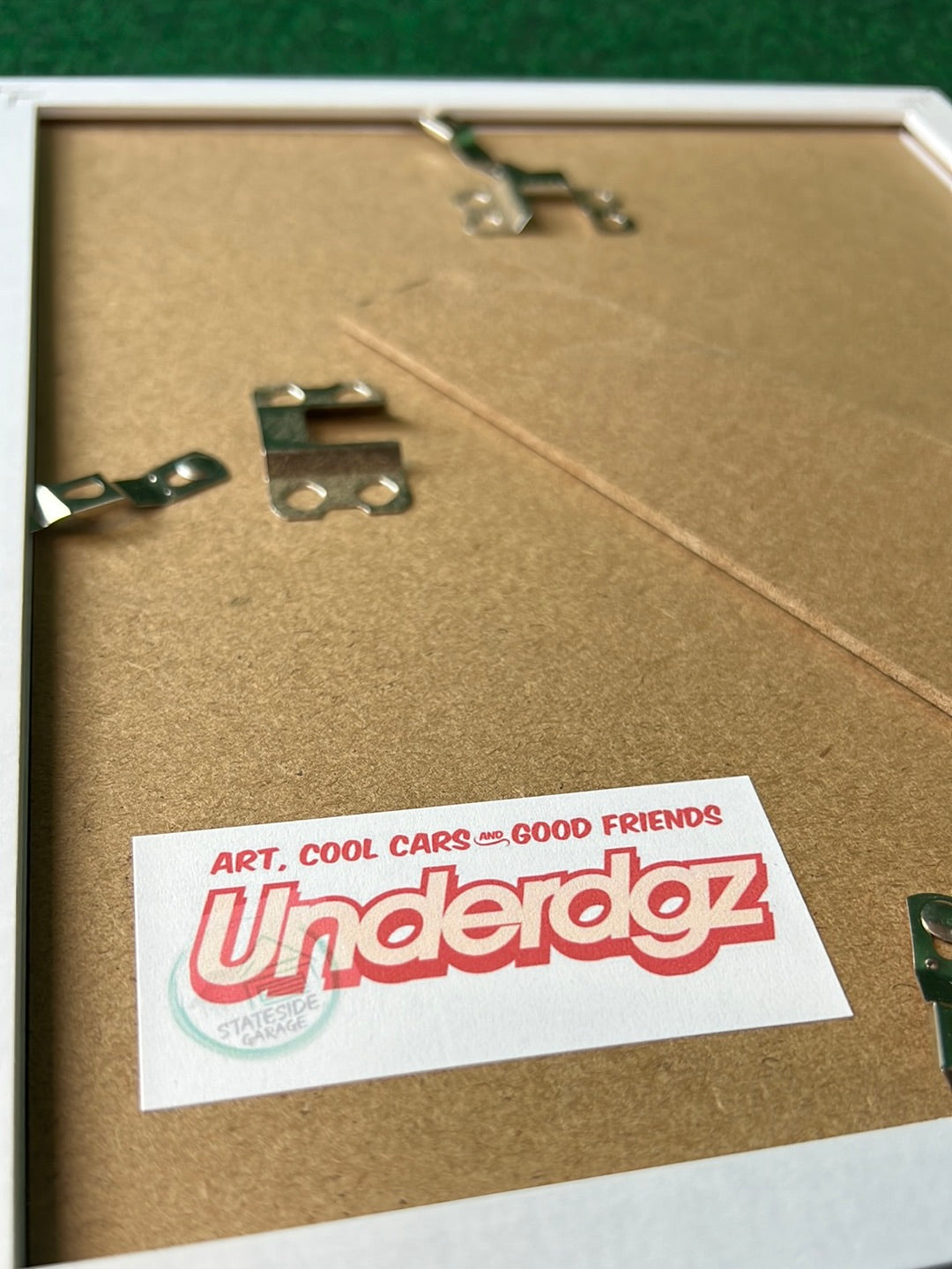 UNDERDOGZ - Honda Civic Pro Rally Accele Front Framed Hand Drawn, Watercolor Painted & Signed Print