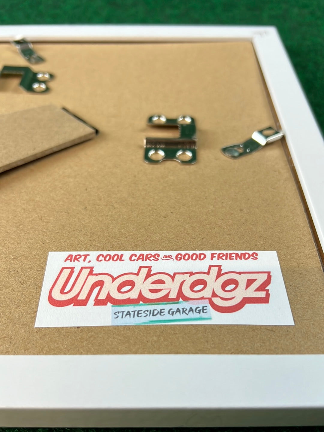 Nissan Skyline R32 GTR Group A UNISIA JECS Racecar Front Quarter View Framed Print