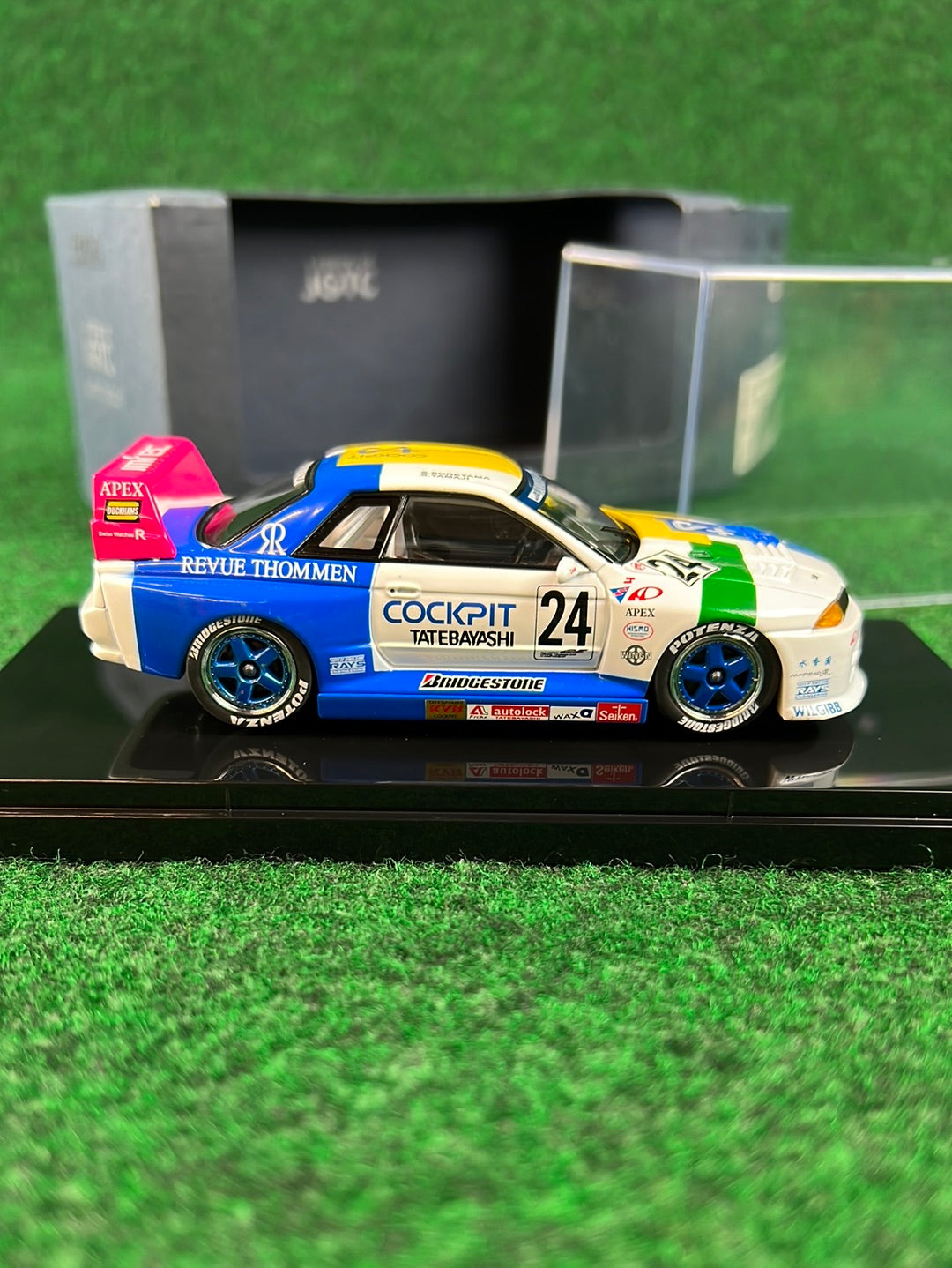 EBBRO JGTC Legends Cockpit 1994 Nissan Skyline R32 GTR 1/43 Scale Diecast