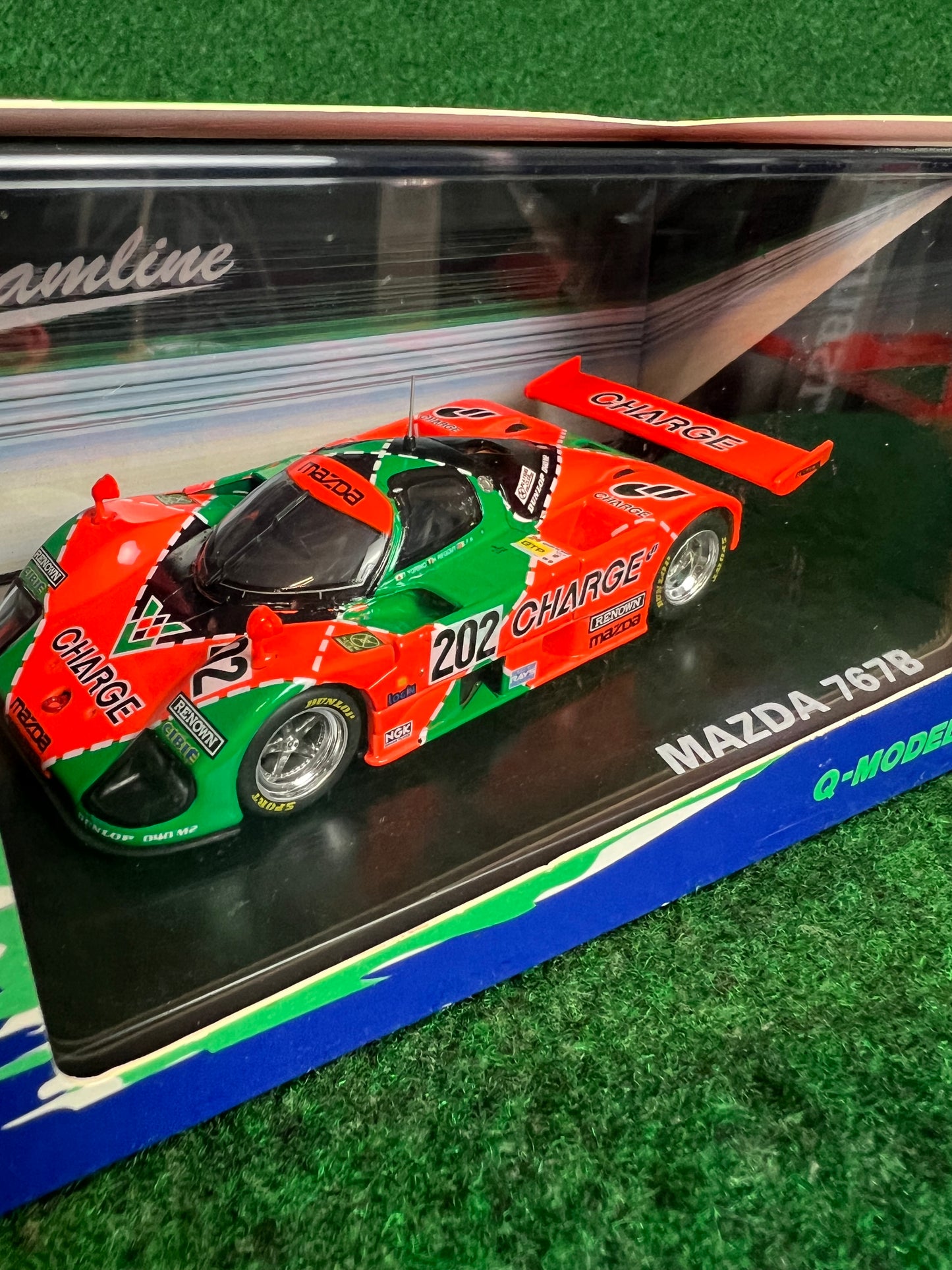 Streamline Q-Model - Mazda 767B #202 1/43 Scale Model