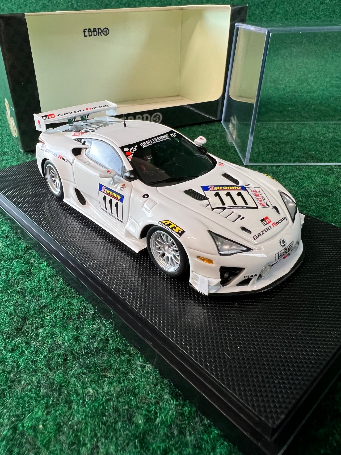 EBBRO Racing - LEXUS LFA Nurburgring
VLN 4-hour Race 2011 No.111 1/43 Scale Diecast