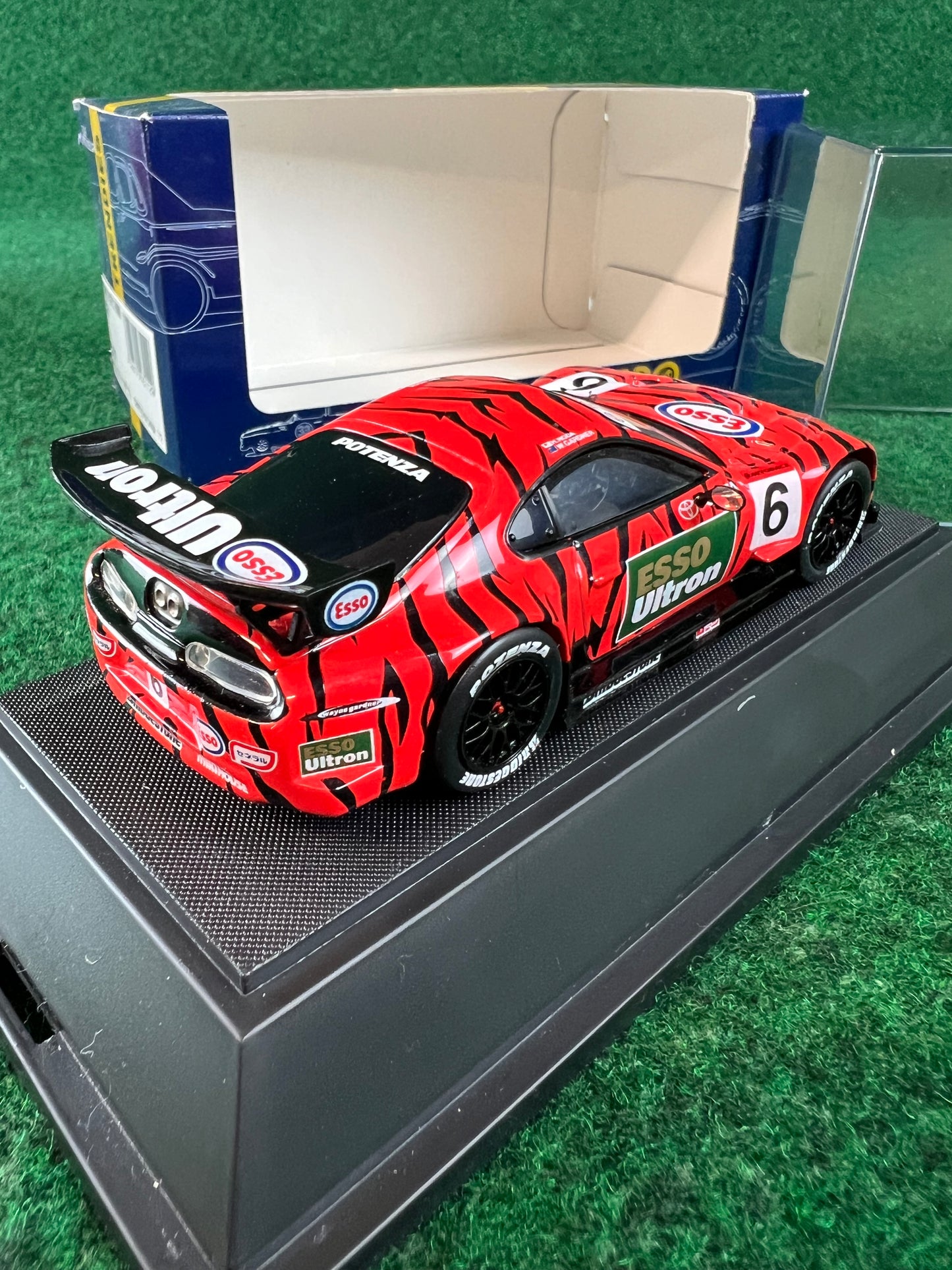 EBBRO Trendies - ESSO Ultron Toyota Supra 2000 (Red & Black) 1/43 Scale Diecast