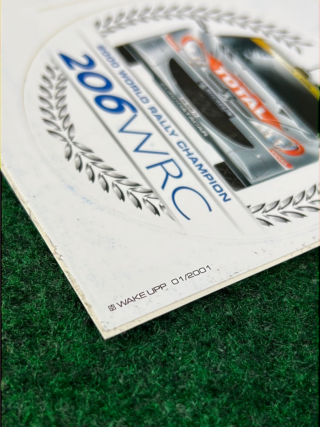 Peugeot 206 WRC World Rally Championship Sticker Set