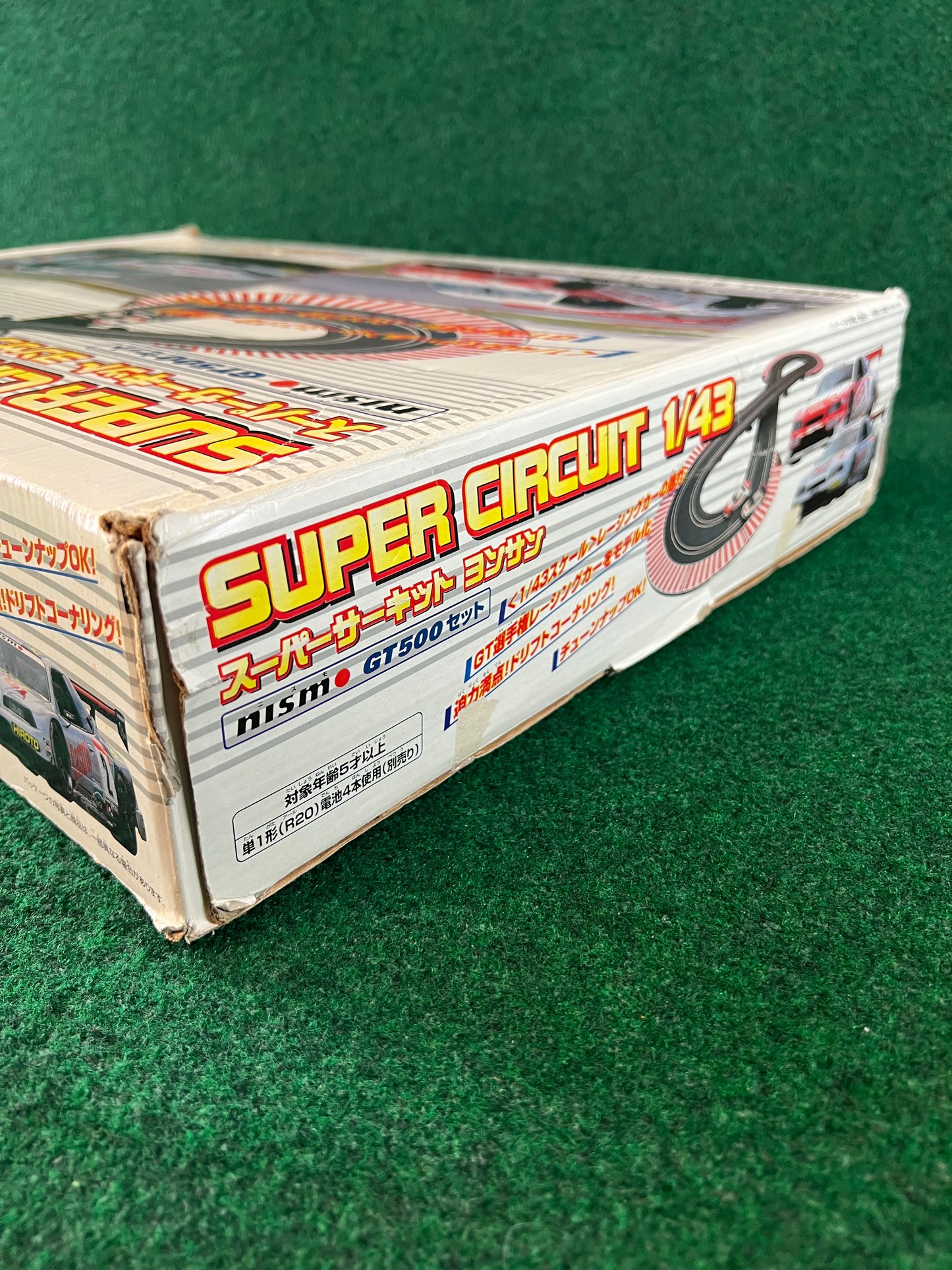 Epoch Super Circuit 1/43 Scale NISMO Nissan Skyline R34 GT-R GT500 Slot Car Set