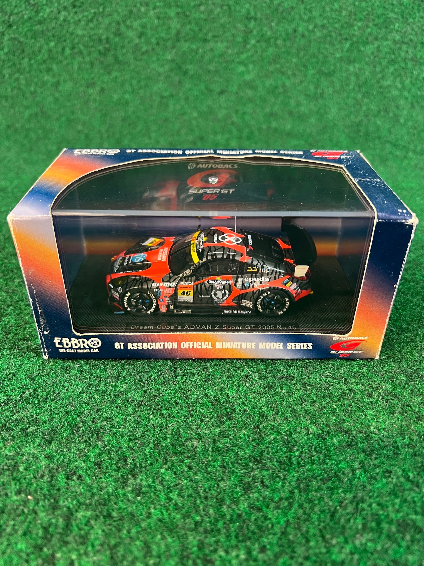 EBBRO Dream Cube's ADVAN SuperGT Nissan Fairlady Z 2005 Diecast