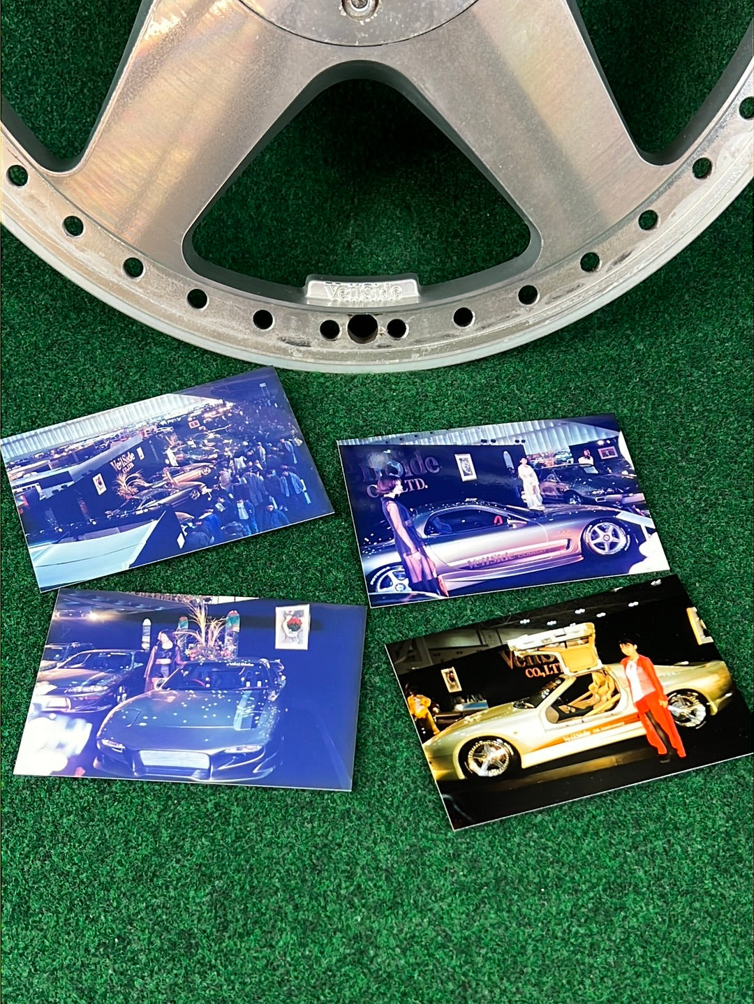 Veilside Andrew - 3 Piece Wheel Face with Center Cap for Wheel