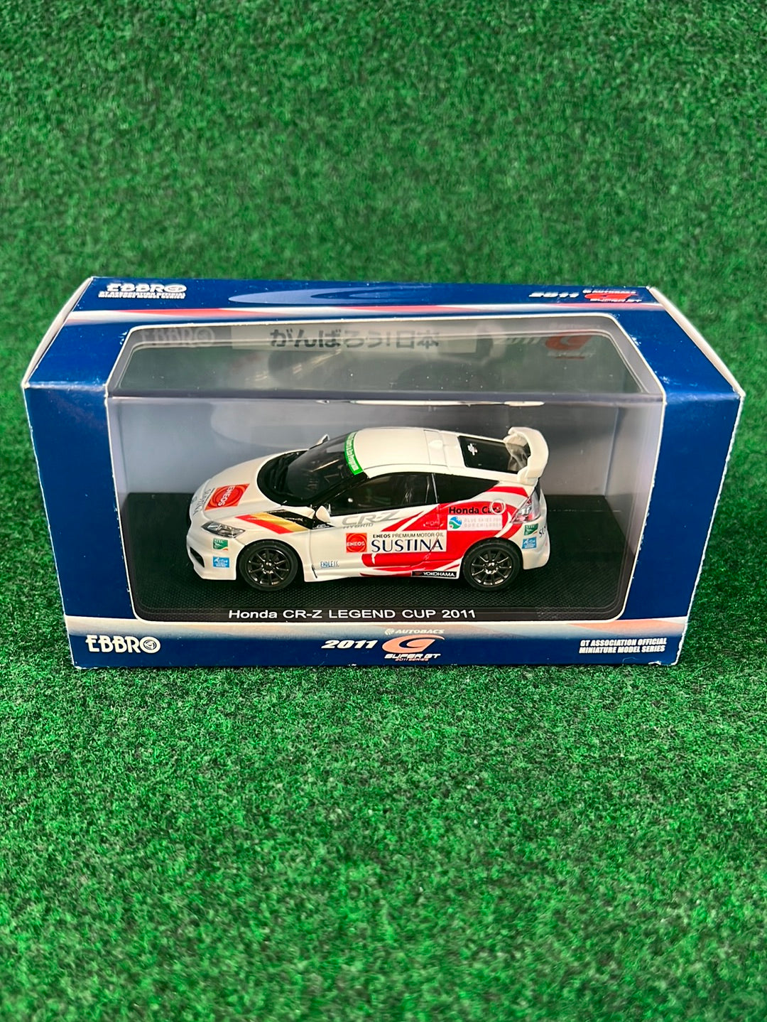 EBBRO Super GT 2011 Legend Cup Mugen Eneos Honda CRZ 1/43 Scale Diecast
