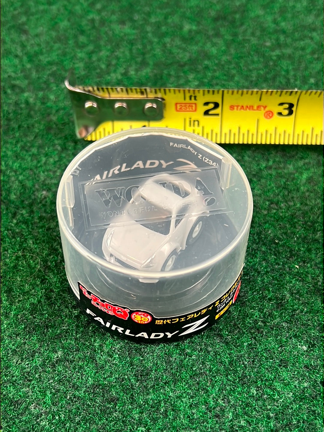 WONDA Coffee & ChoroQ Japan Promotional - Nissan Fairlady Z (370Z) Grey Mini Toy Car